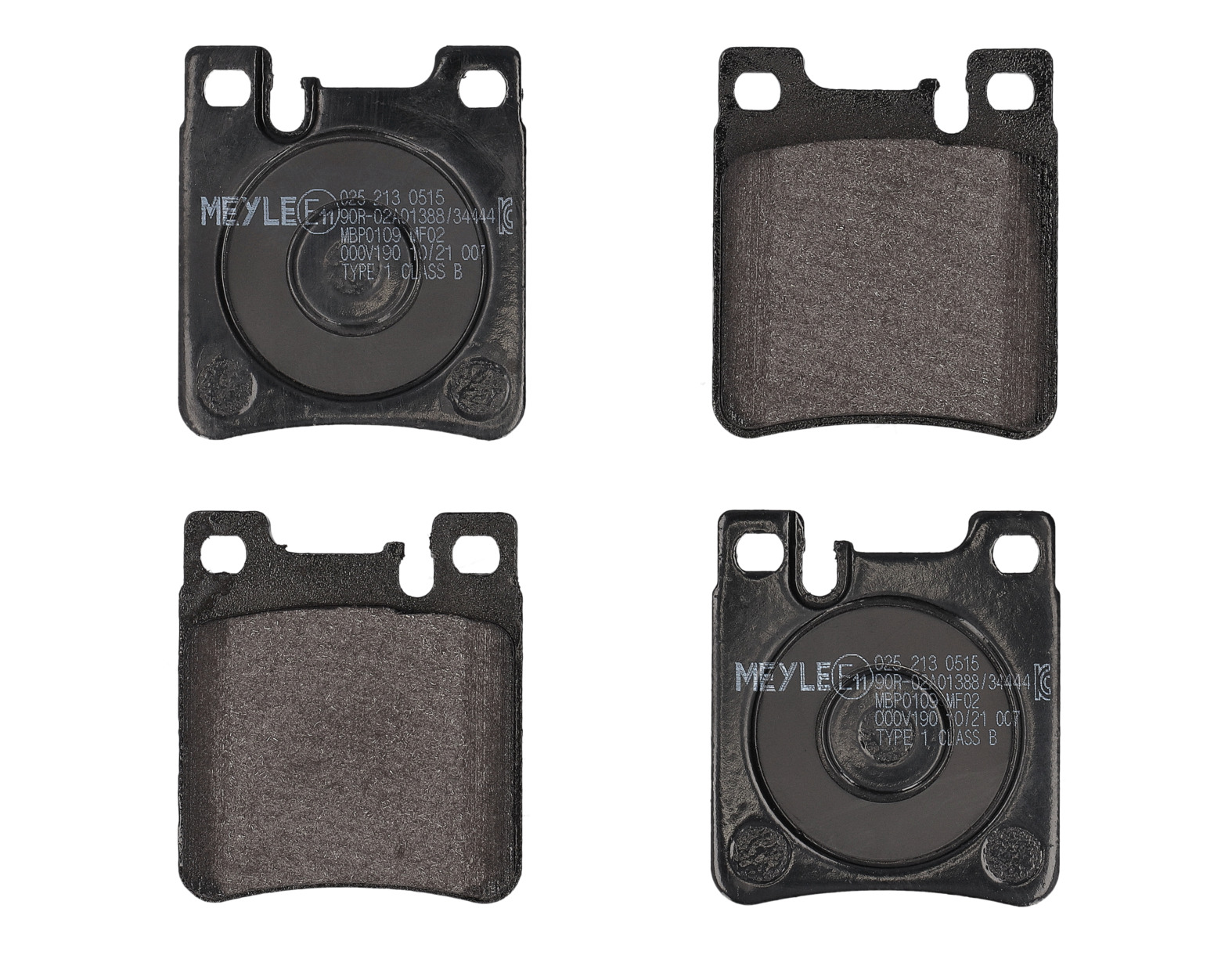 MEYLE Bremseklodser 0252130515 bagaksel for CHRYSLER MERCEDES-BENZ