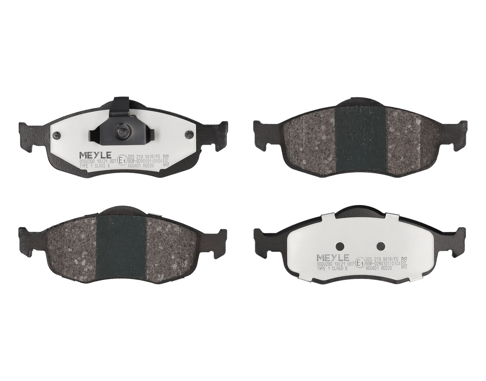 MEYLE Bremseklodser 0252139418pd foraksel for FORD FORD USA