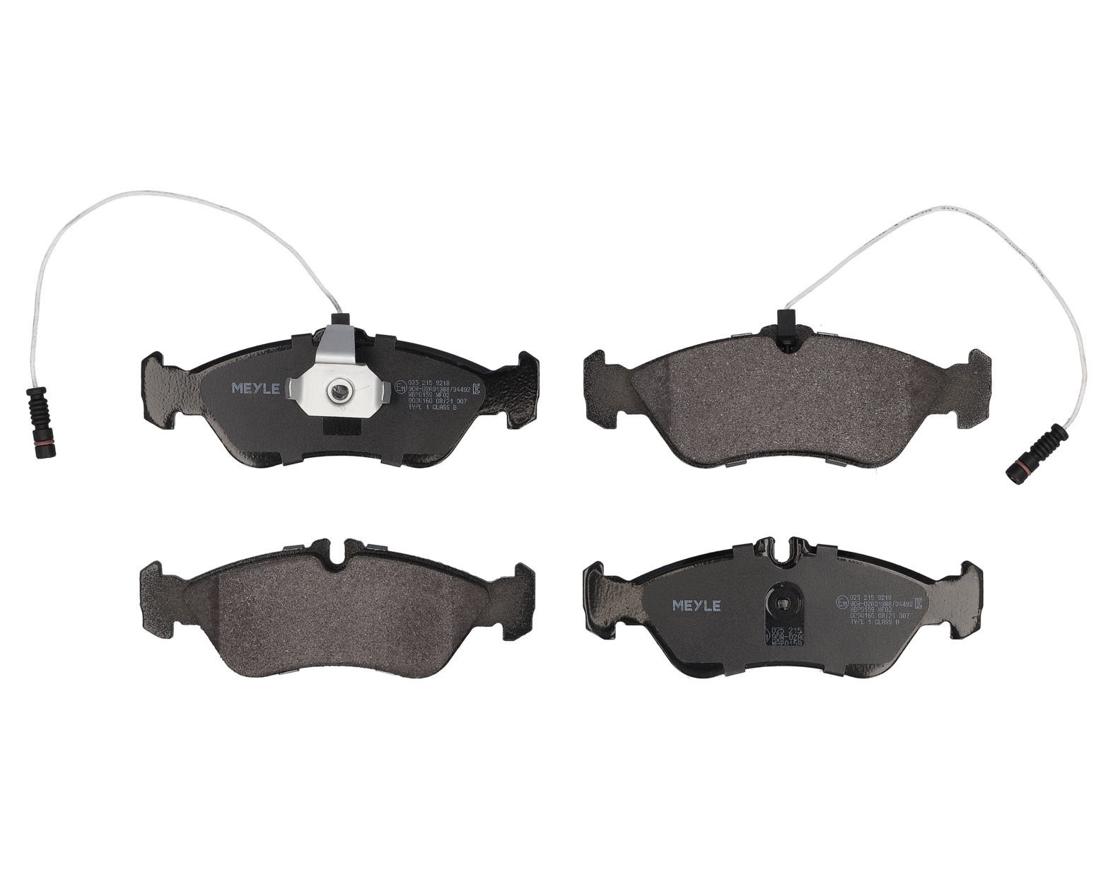 MEYLE Bremseklodser 0252159218 for MERCEDES-BENZ VW