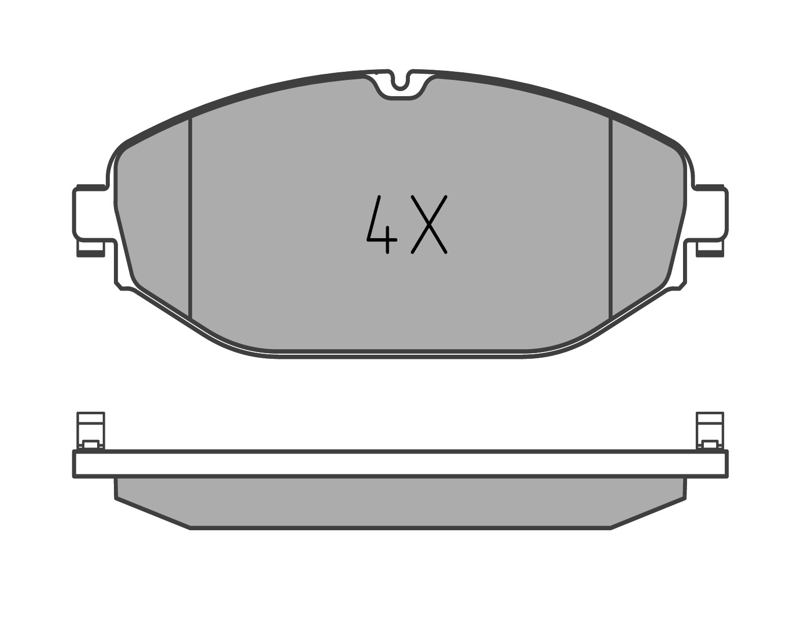 MEYLE Bremseklodser 0252207619pd foraksel for MERCEDES-BENZ