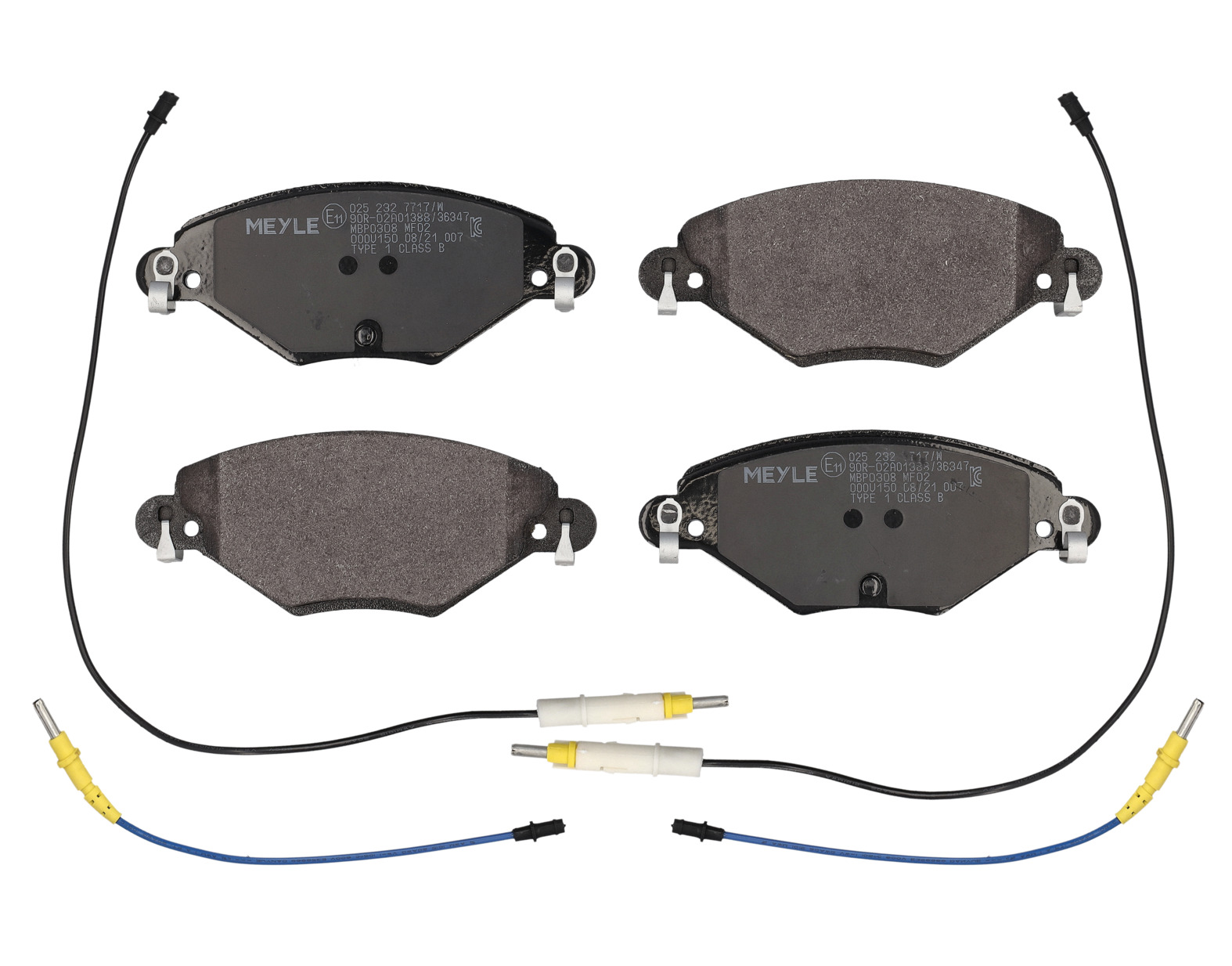 MEYLE Bremseklodser 0252327717w foraksel for CITROËN