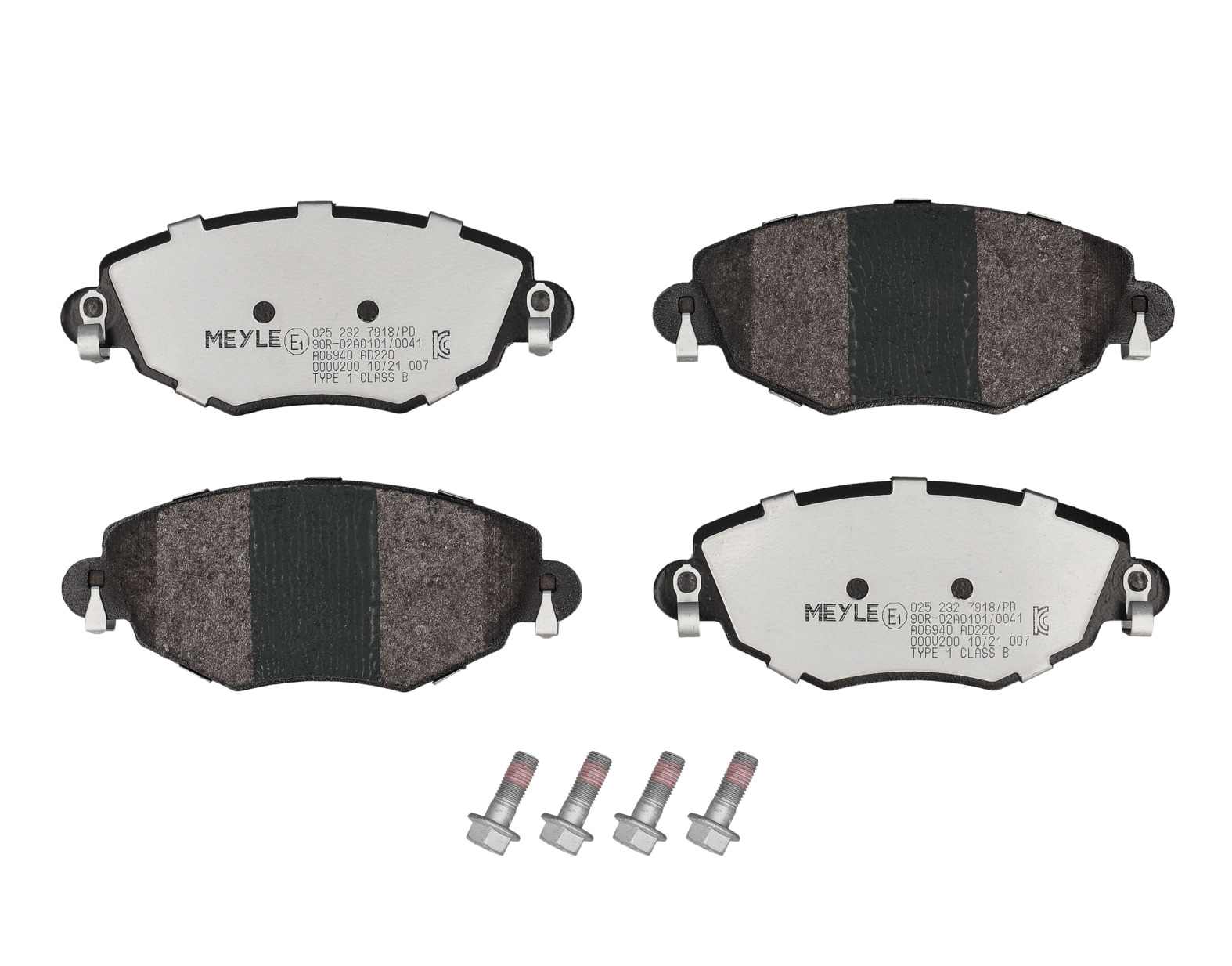 MEYLE Bremseklodser 0252327918pd foraksel for FORD JAGUAR