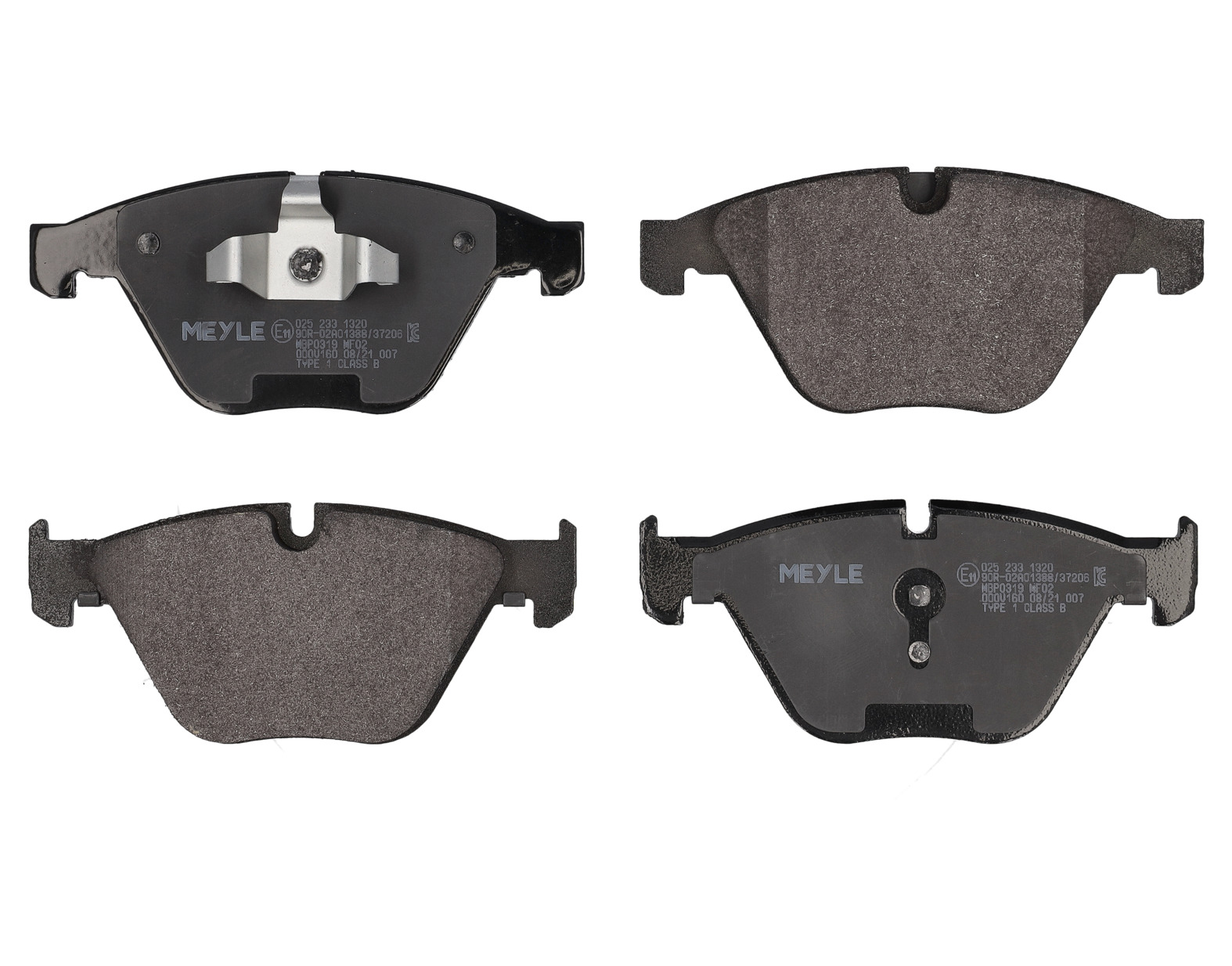 MEYLE Bremseklodser 0252331320 foraksel for BMW