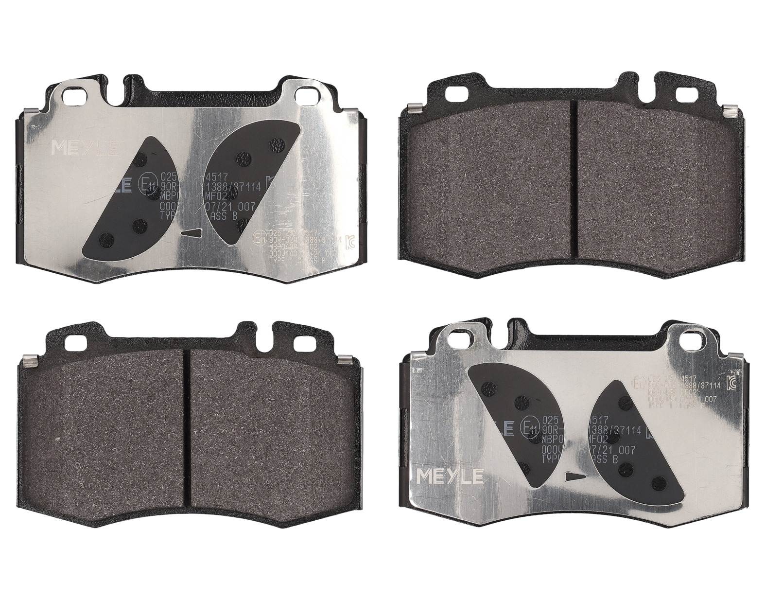 MEYLE Bremseklodser 0252374517 foraksel for MERCEDES-BENZ