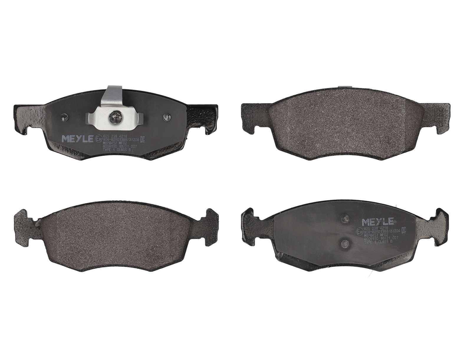 MEYLE Bremseklodser 0252384218 foraksel for FIAT