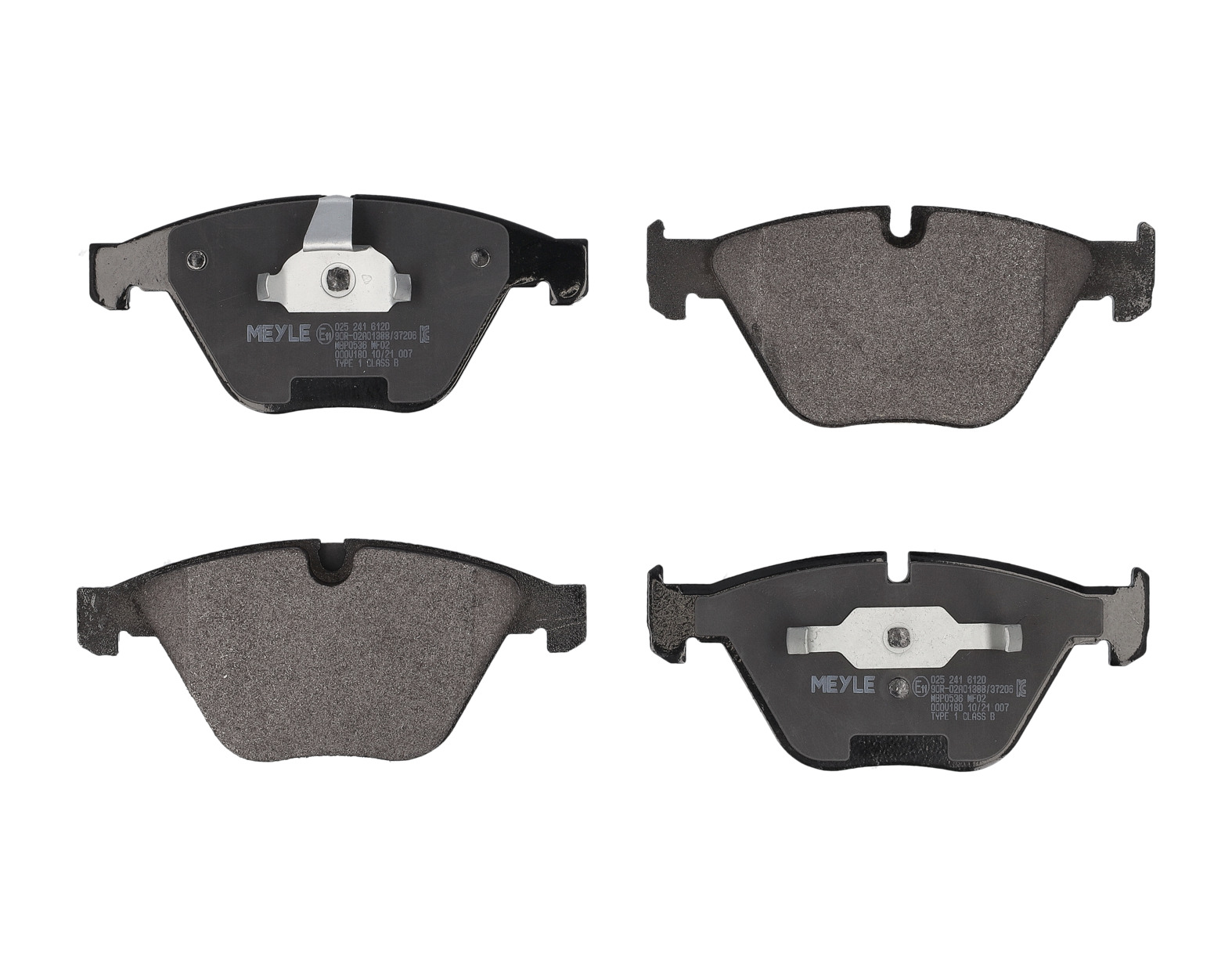 MEYLE Bremseklodser 0252416120 foraksel for BMW