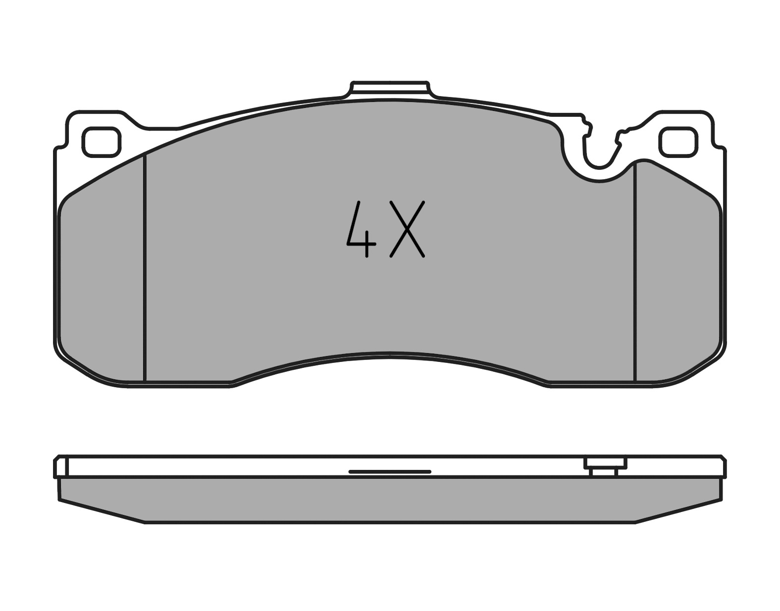 MEYLE Bremseklodser 0252431617pd foraksel for BMW MINI