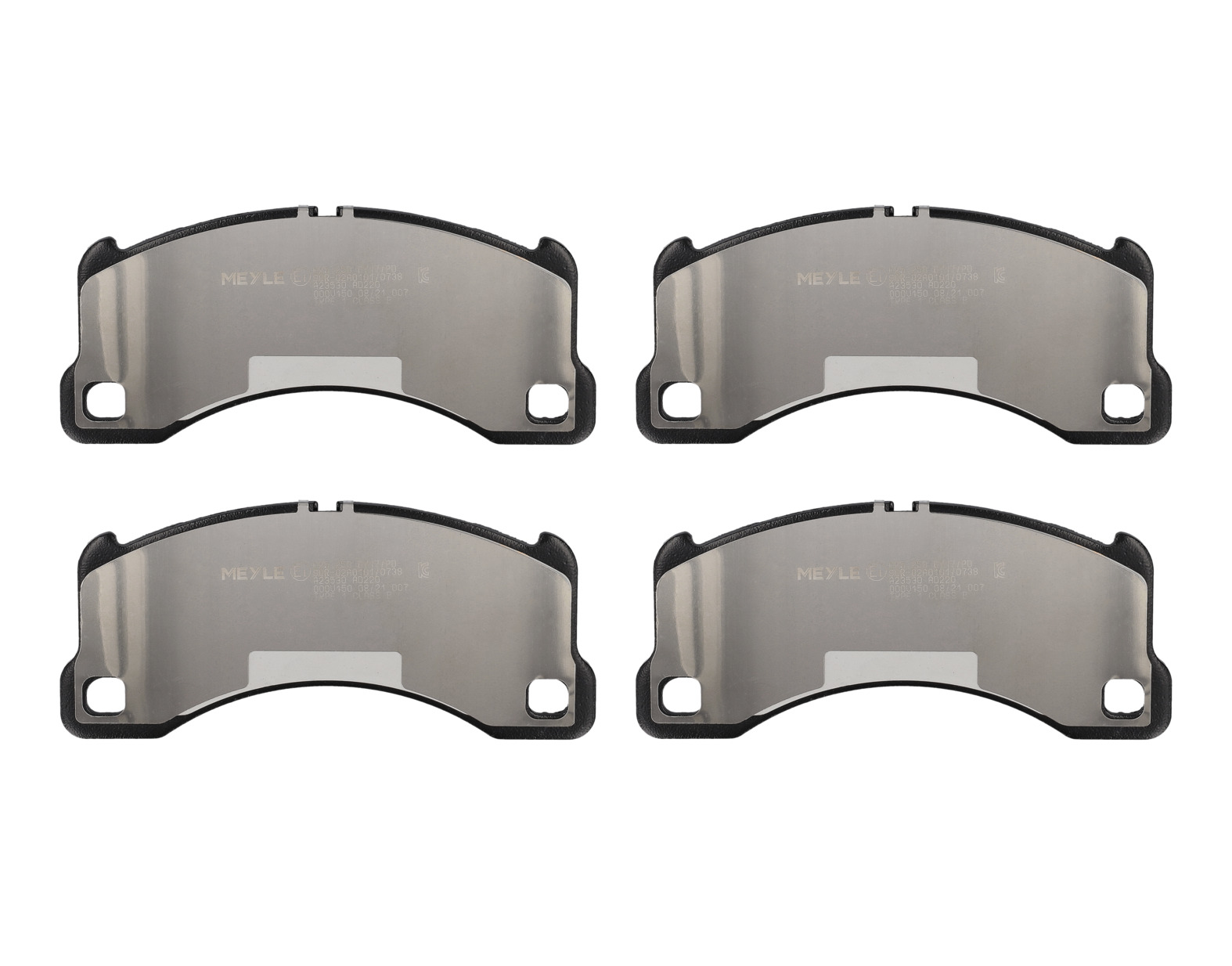 MEYLE Bremseklodser 0252500717pd foraksel for PORSCHE VW
