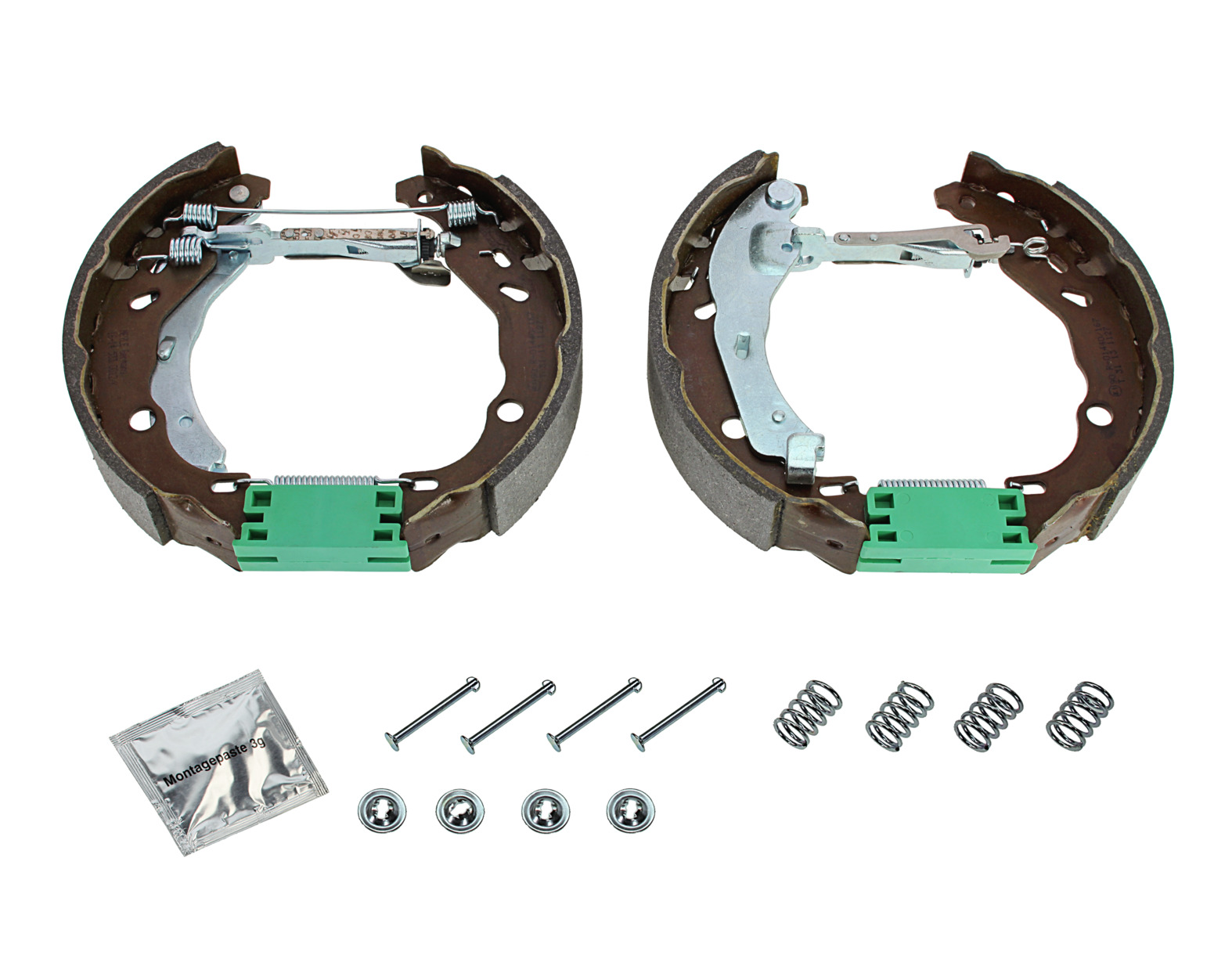 MEYLE Bremsebakkesæt 16145330012k bagaksel for PEUGEOT CITROËN DACIA RENAULT