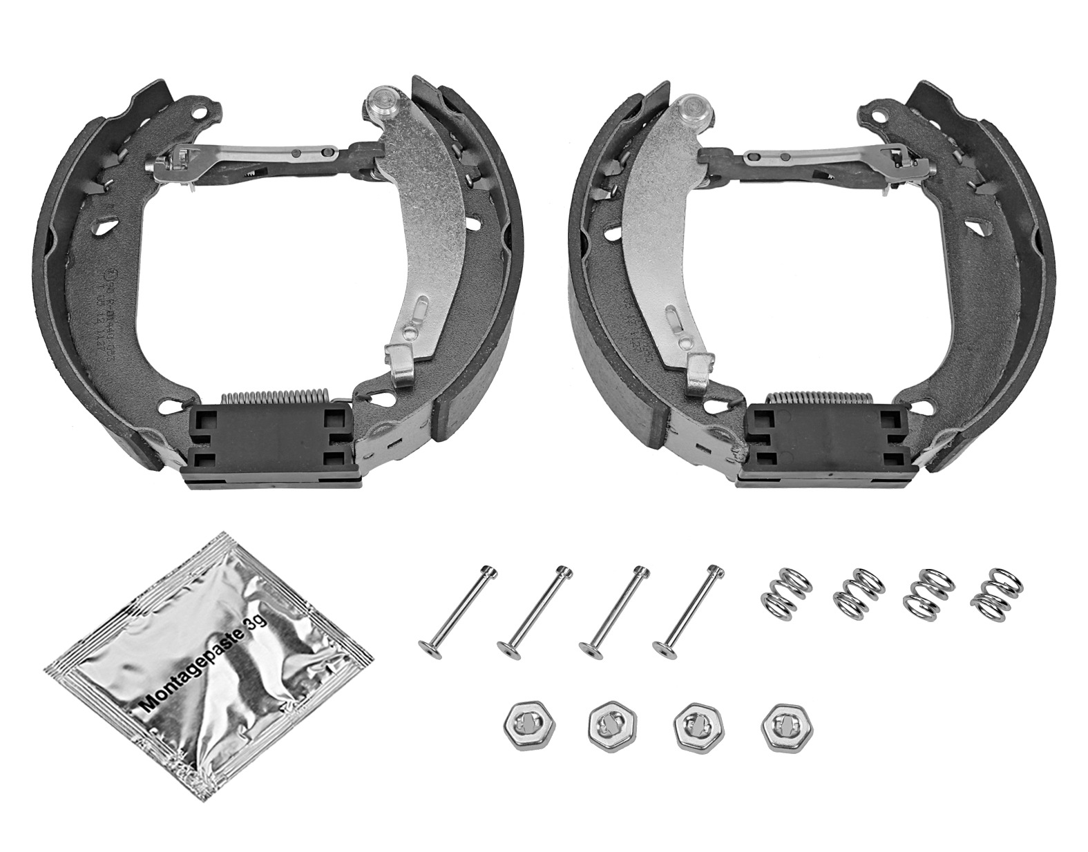 MEYLE Bremsebakkesæt 16145330014k bagaksel for RENAULT