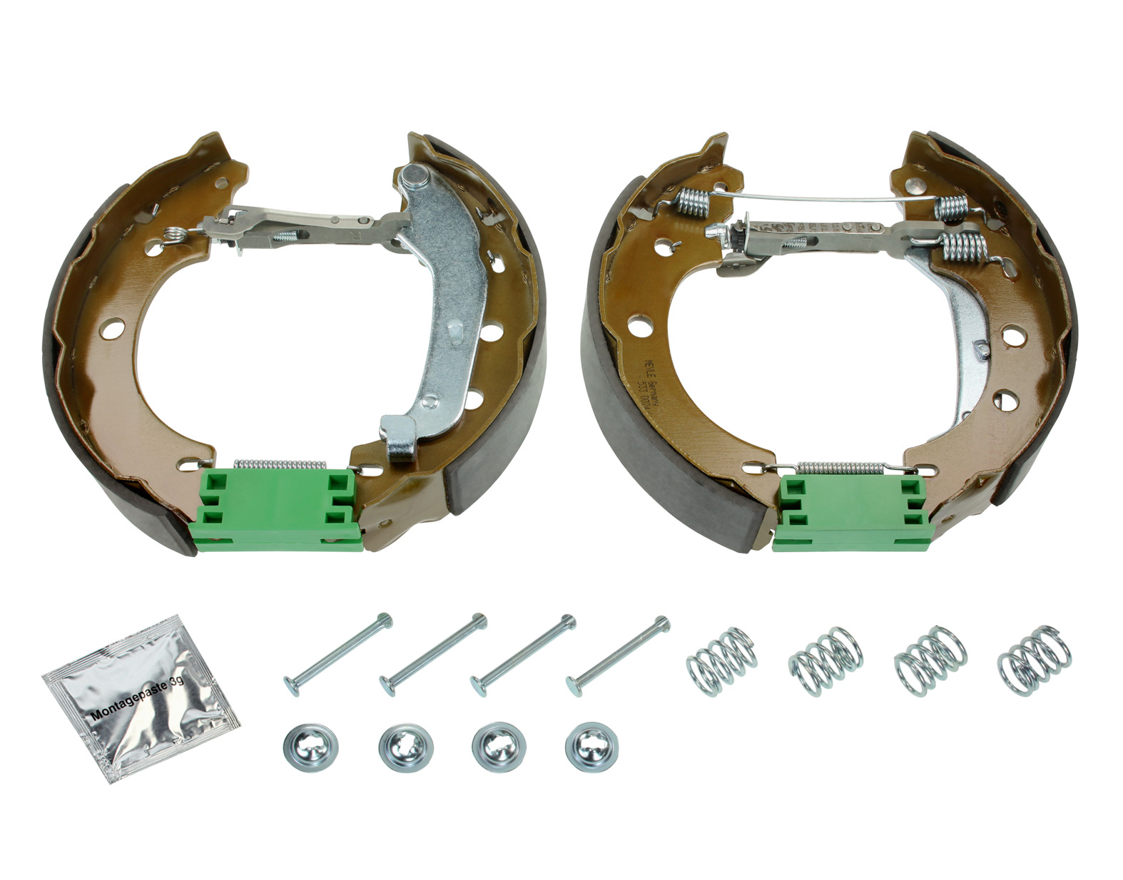 MEYLE Bremsebakkesæt 16145330024k bagaksel for NISSAN RENAULT