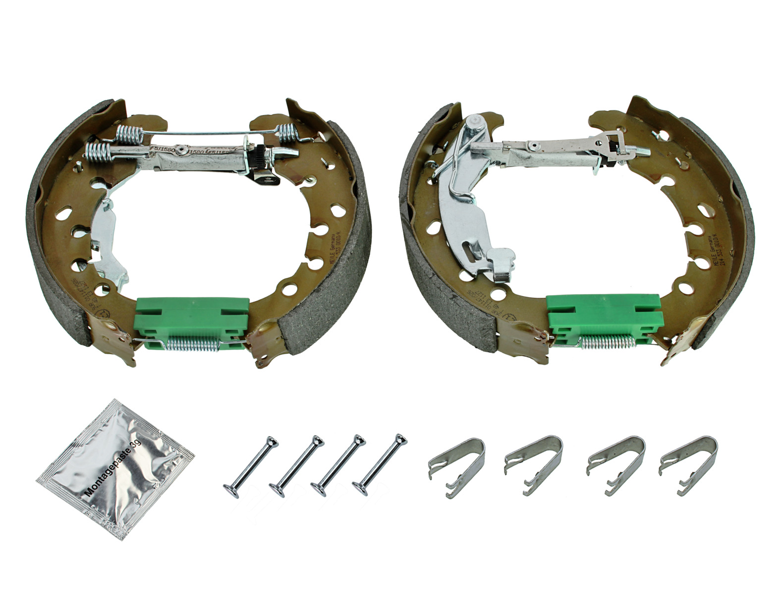 MEYLE Bremsebakkesæt 2145330010k bagaksel for OPEL FIAT LANCIA GENERAL MOTORS PEUGEOT
