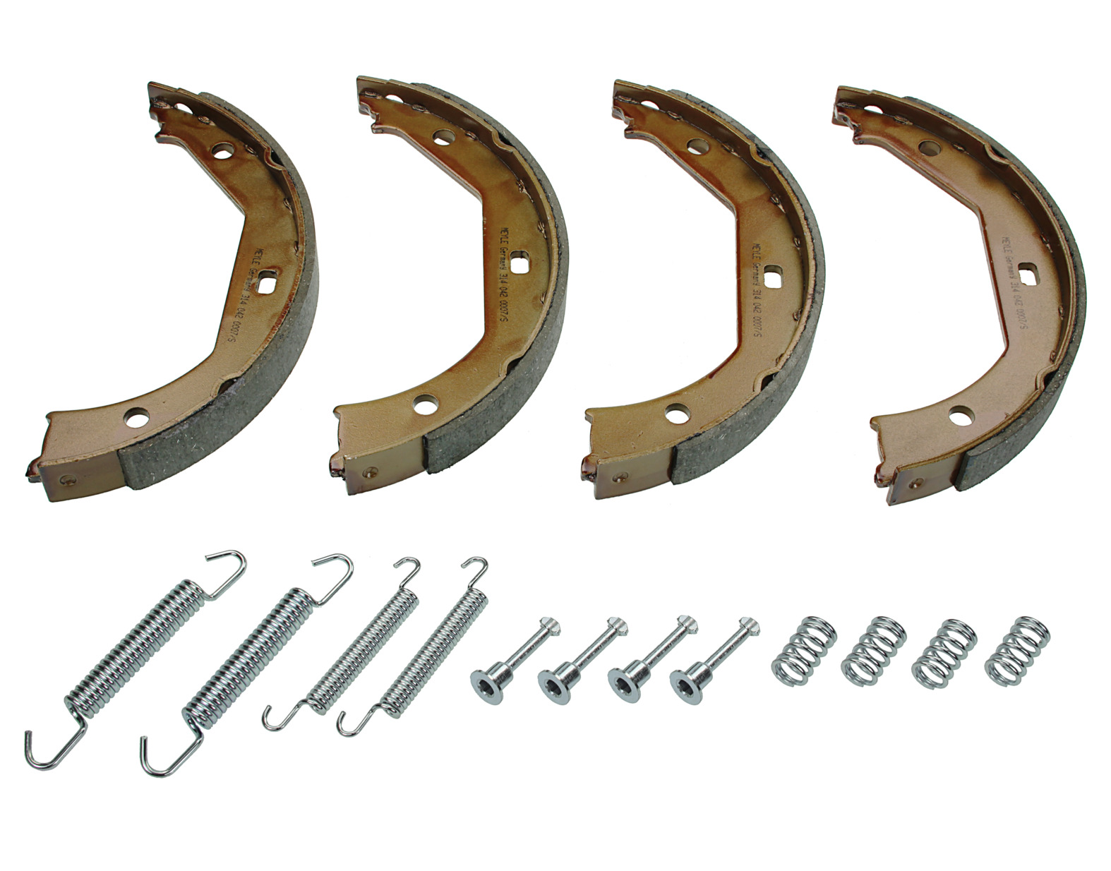 MEYLE Bremsebakkesæt, parkeringsbremse 3140420007s bagaksel for BMW