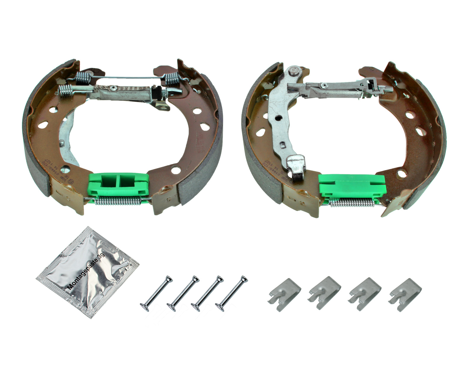 MEYLE Bremsebakkesæt 36145330005k bagaksel for NISSAN RENAULT