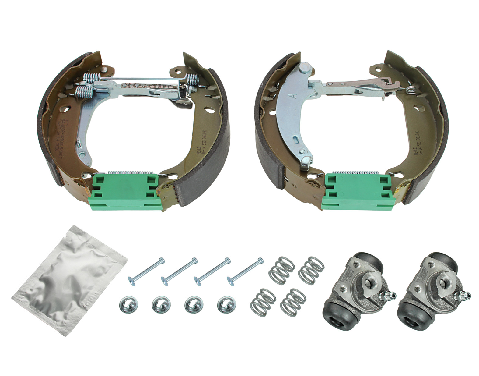MEYLE Bremsebakkesæt 16145330022 bagaksel for DACIA RENAULT