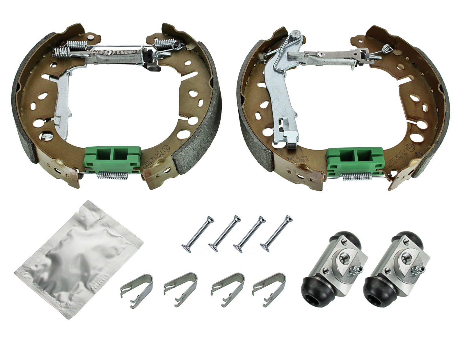 MEYLE Bremsebakkesæt 2145330035 bagaksel for OPEL VAUXHALL FIAT GENERAL MOTORS NISSAN RENAULT