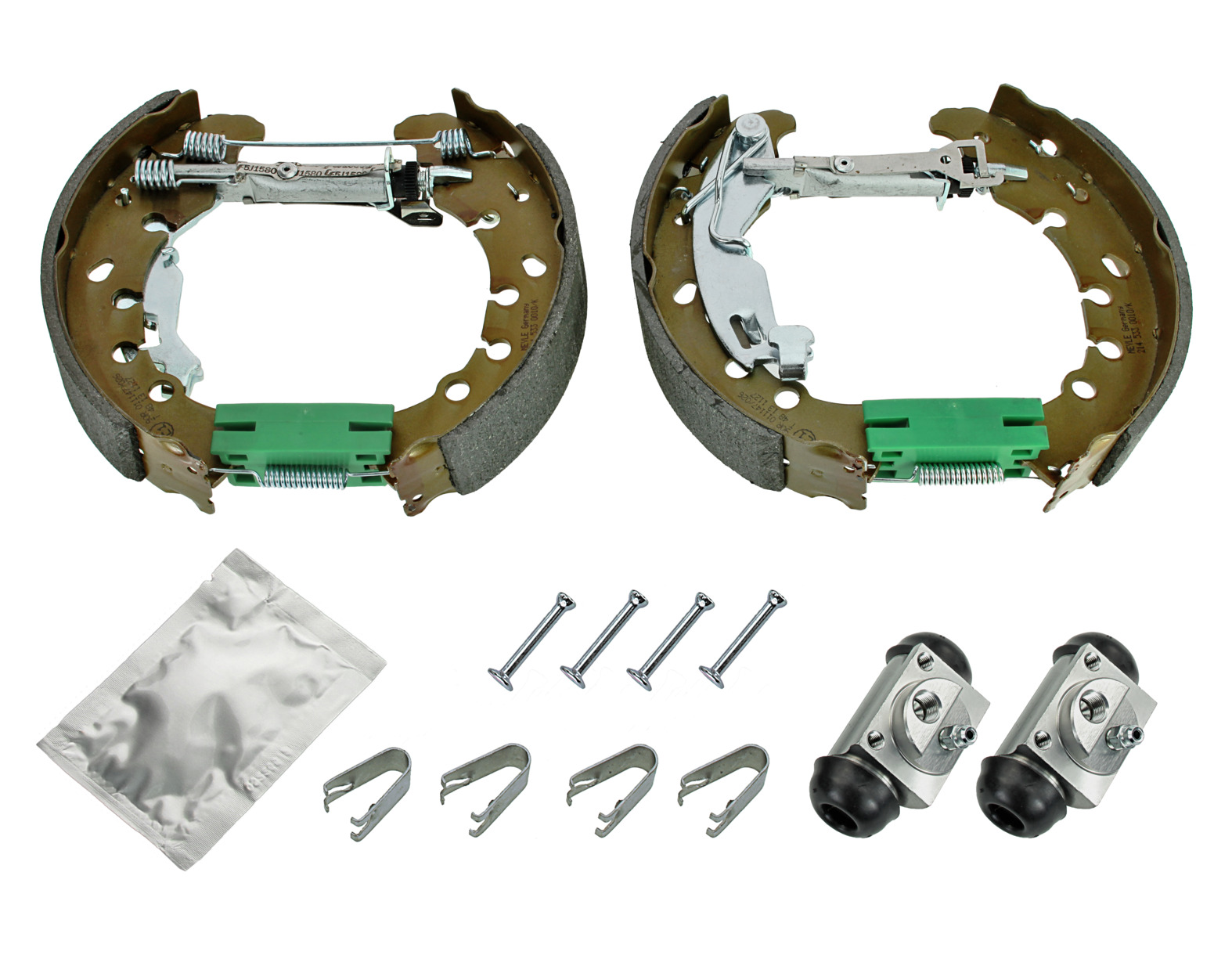 MEYLE Bremsebakkesæt 2145330040 bagaksel for OPEL FIAT LANCIA GENERAL MOTORS PEUGEOT NISSAN RENAULT