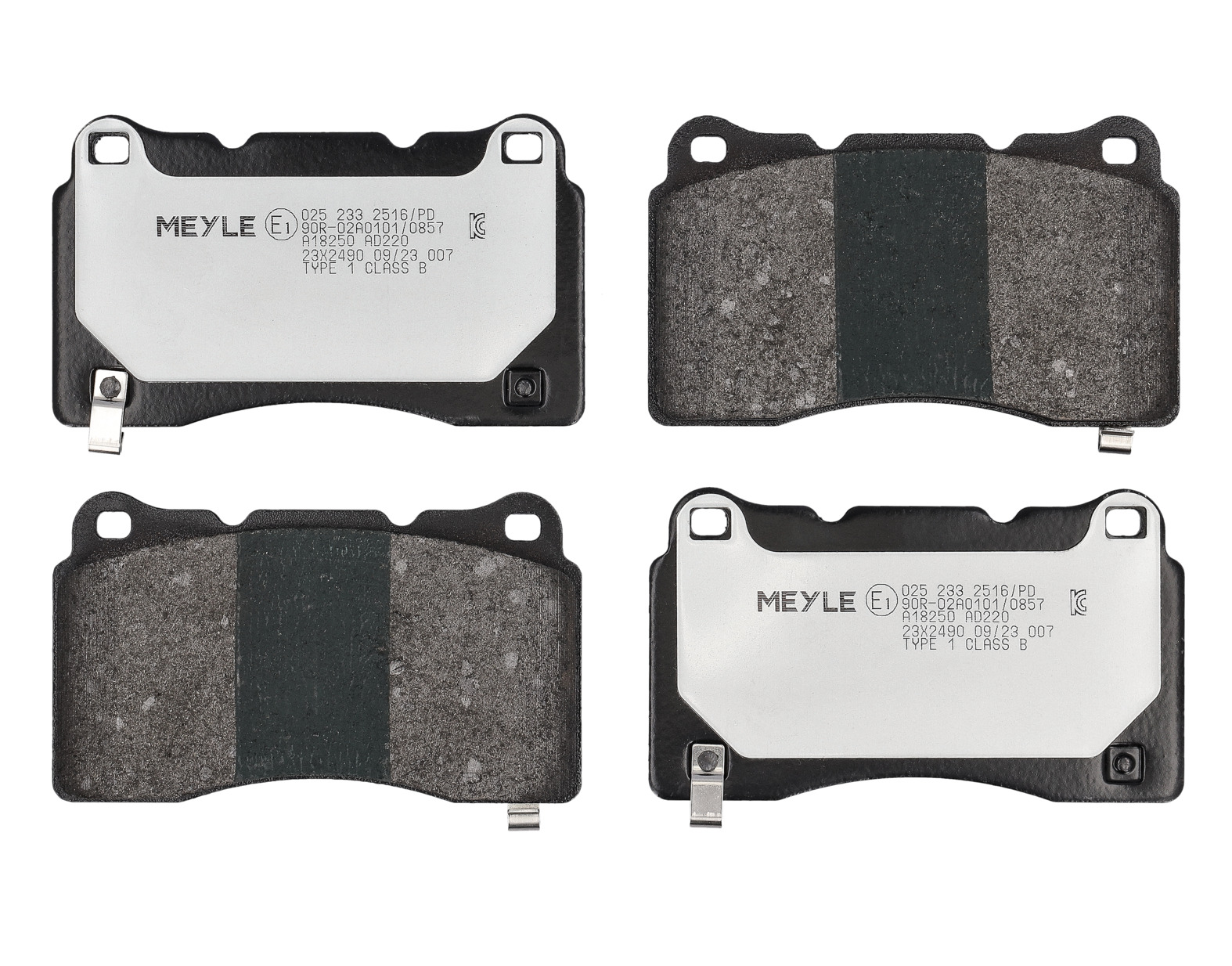 MEYLE Bremseklodser 0252332516pd foraksel for TESLA CADILLAC HONDA MITSUBISHI HYUNDAI FORD USA