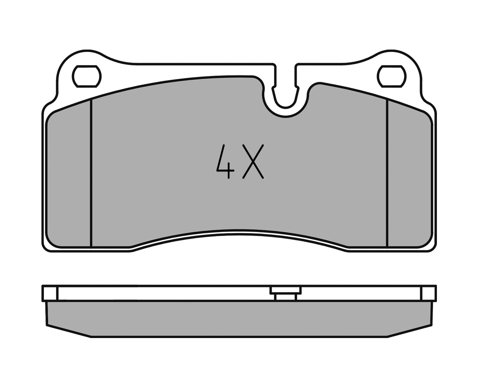 MEYLE Bremseklodser 0252426118pd bagaksel for BMW AUDI
