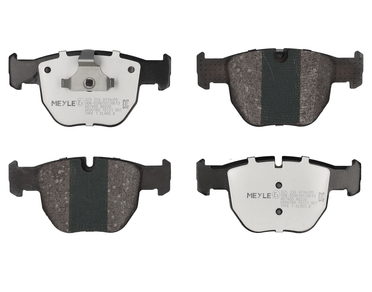 MEYLE Bremseklodser 0252339719pd foraksel for LAND ROVER