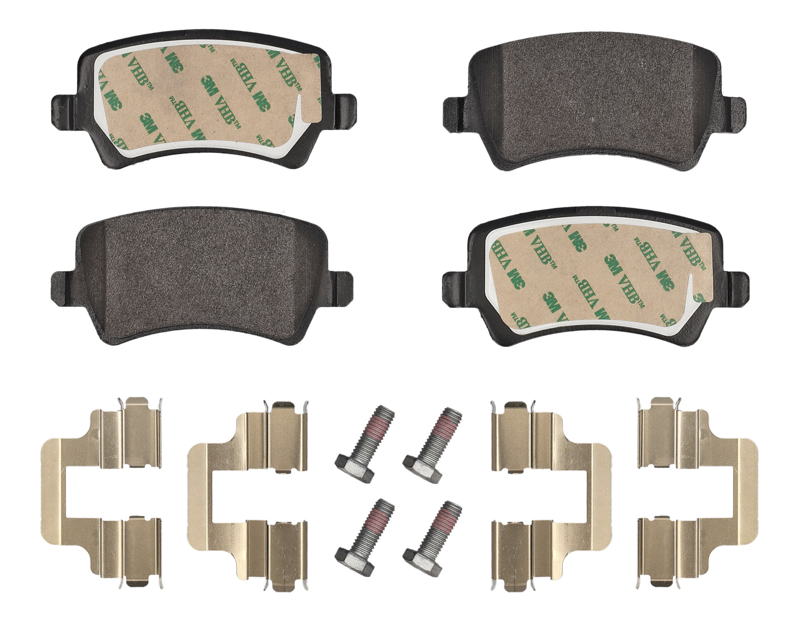 MEYLE Bremseklodser 0252449617pd bagaksel for FORD VOLVO