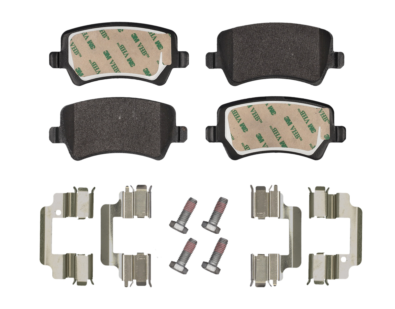 MEYLE Bremseklodser 0252449618pd bagaksel for VOLVO LAND ROVER