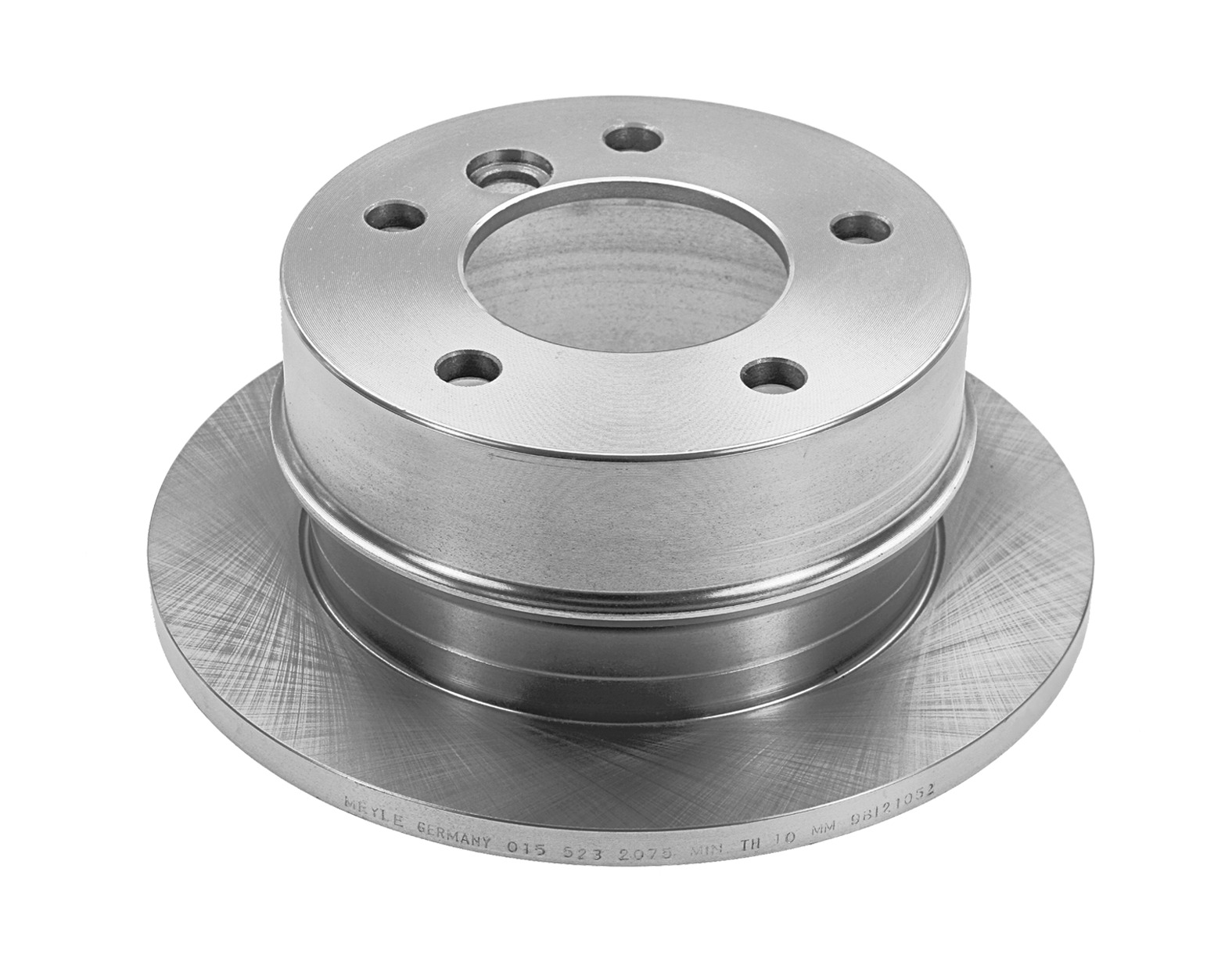 MEYLE Bremseskive 0155232075 bagaksel fuld 258mm 12mm for MERCEDES-BENZ VW