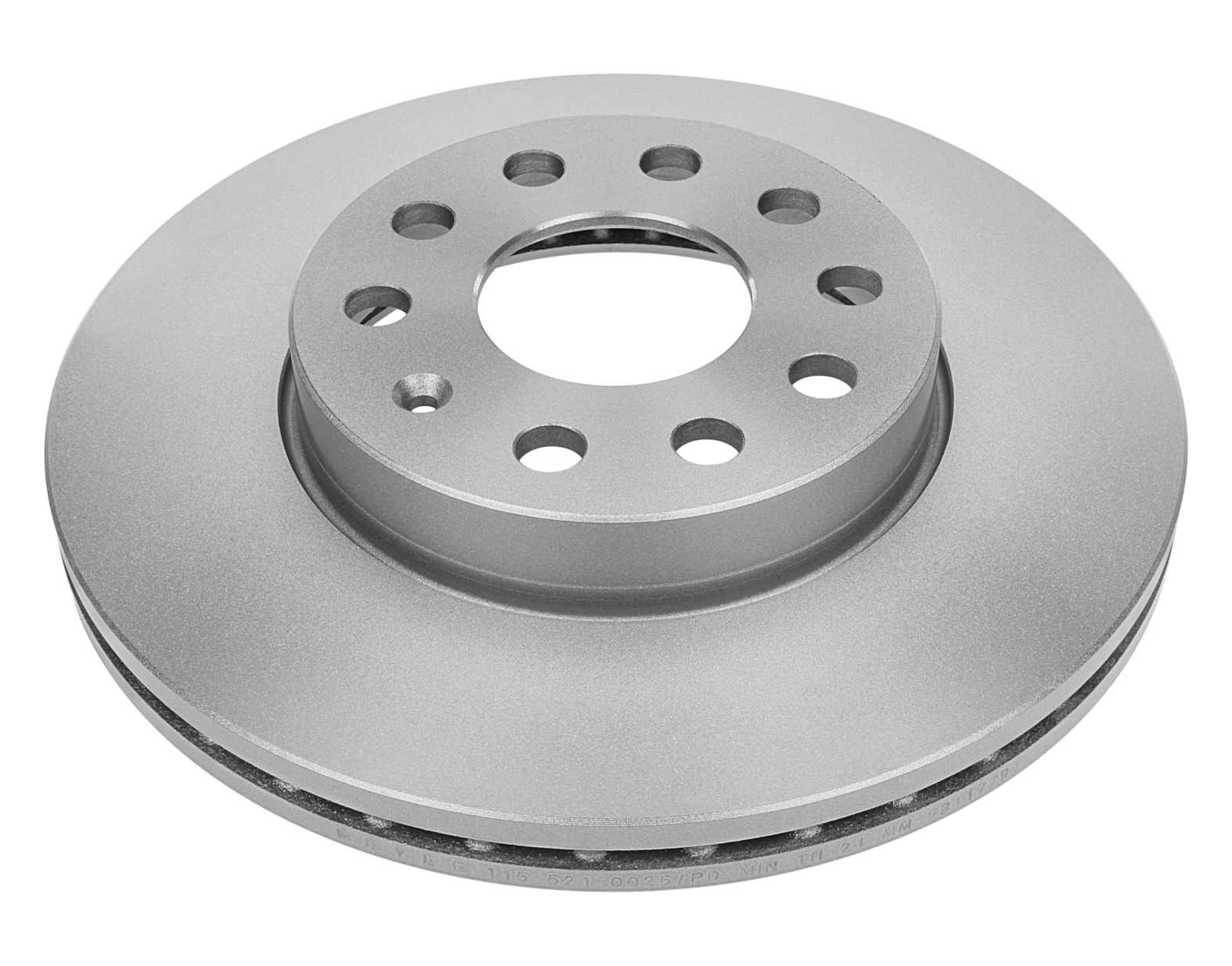 MEYLE Bremseskive 1155210028pd foraksel ventileret 276mm 24mm for VW