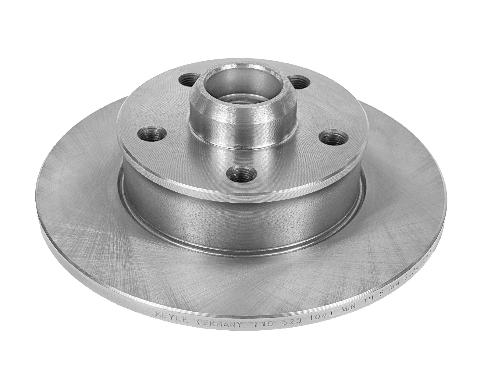 MEYLE Bremseskive 1155231041 bagaksel fuld 226mm 10mm for VW