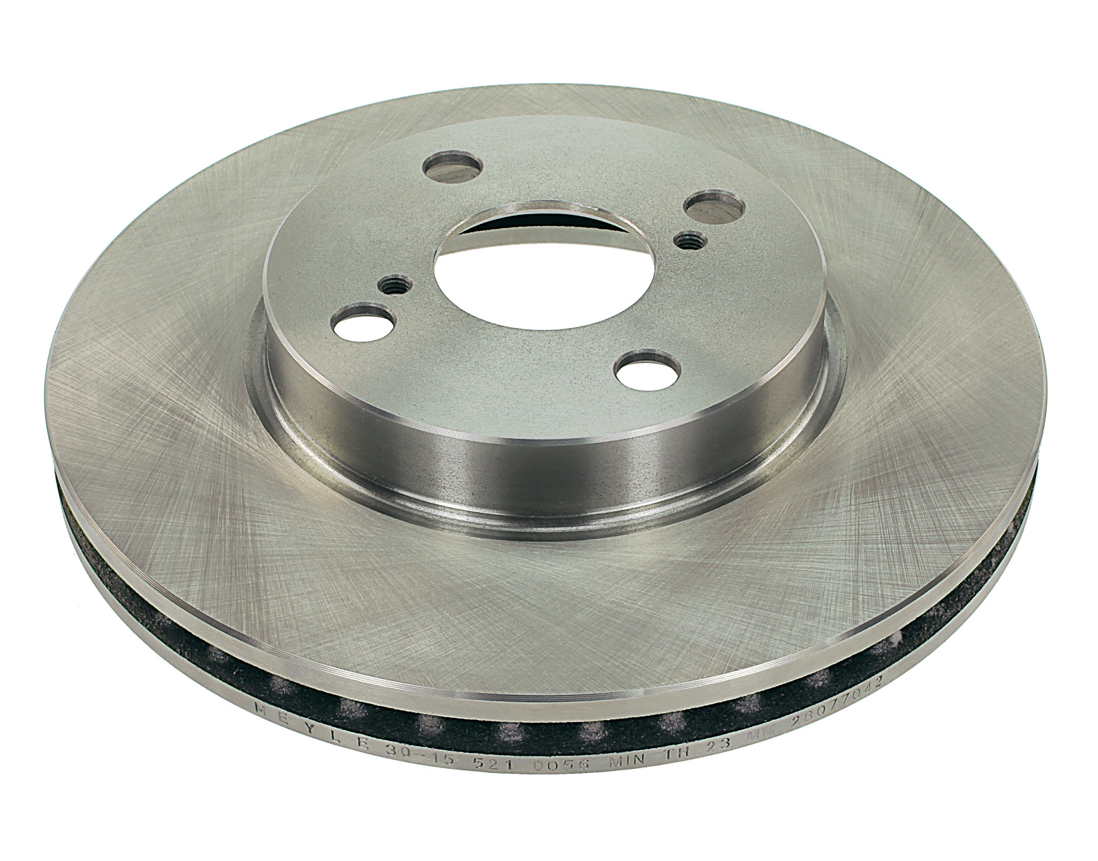 MEYLE Bremseskive 30155210056 foraksel ventileret 255mm 25mm for TOYOTA