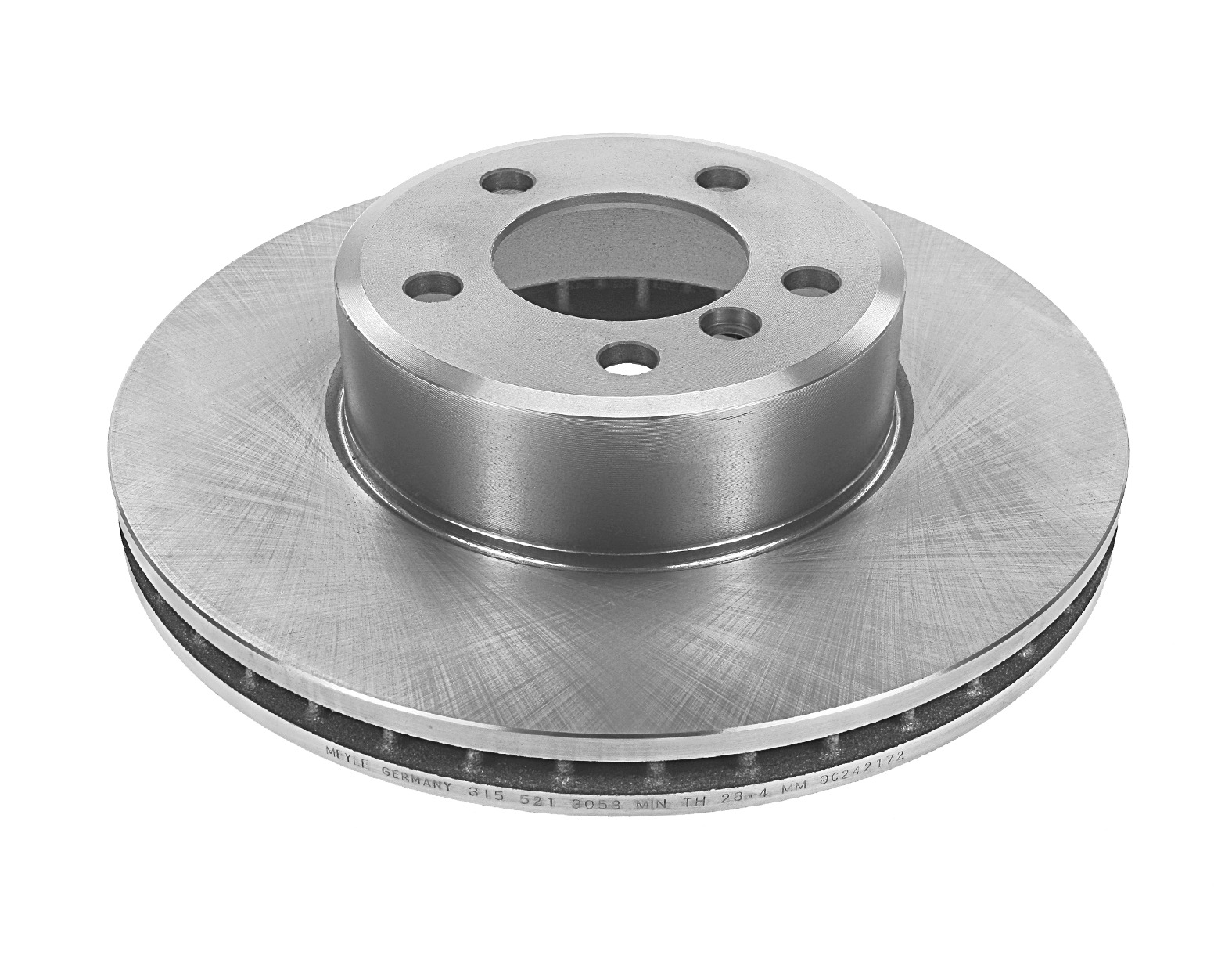 MEYLE Bremseskive 3155213058 foraksel ventileret 324mm 30mm for BMW