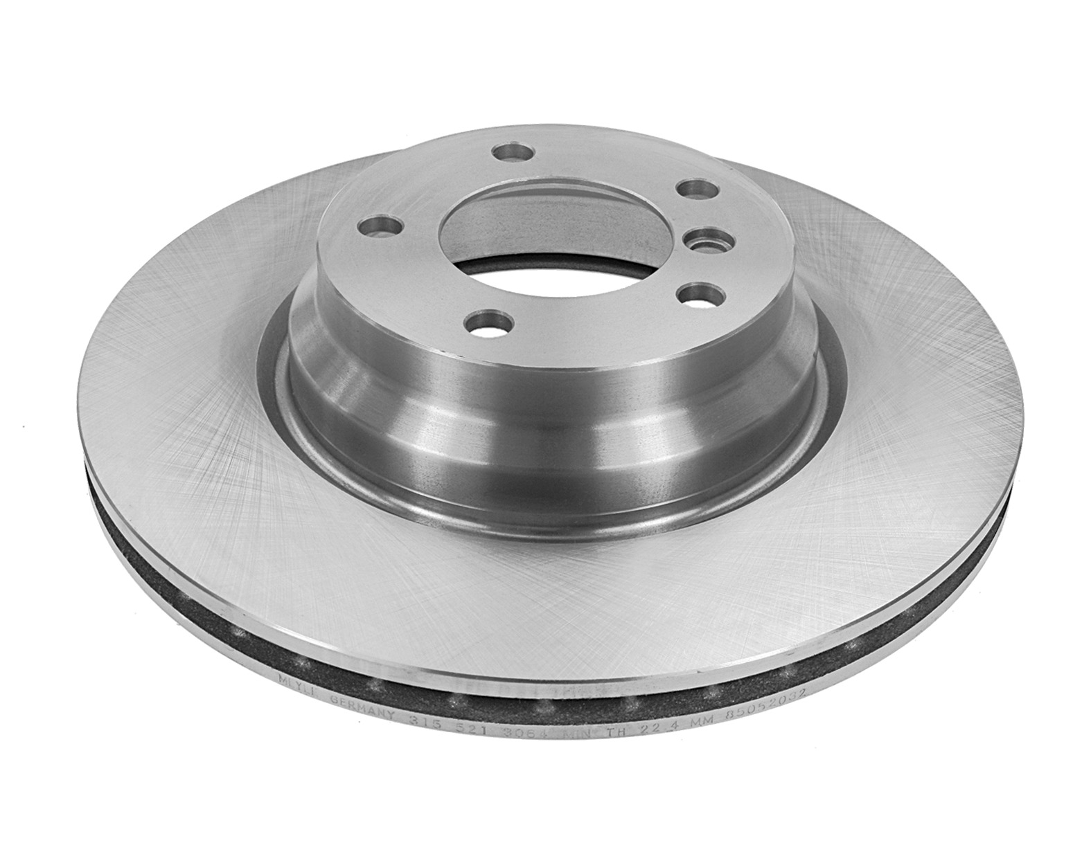MEYLE Bremseskive 3155213064 foraksel ventileret 330mm 24mm for BMW