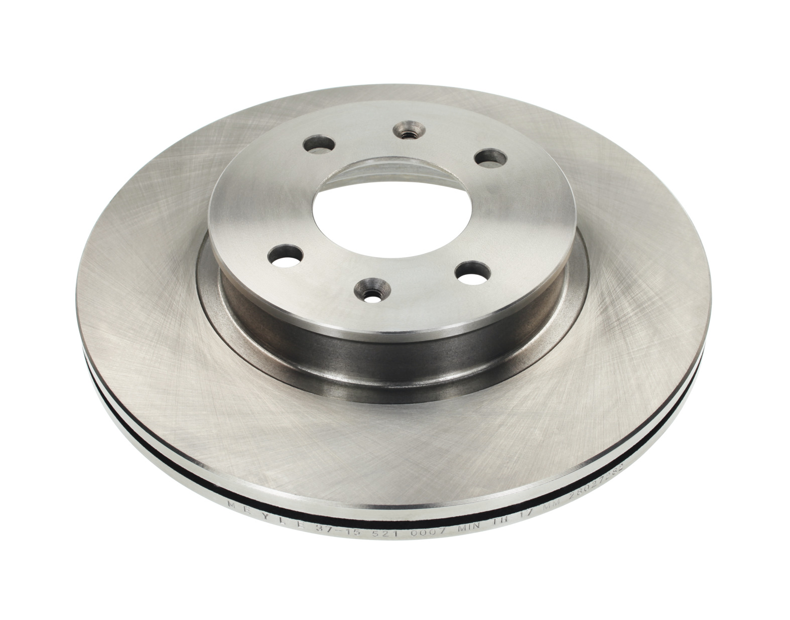 MEYLE Bremseskive 37155210007 foraksel ventileret 256mm 19mm for HYUNDAI