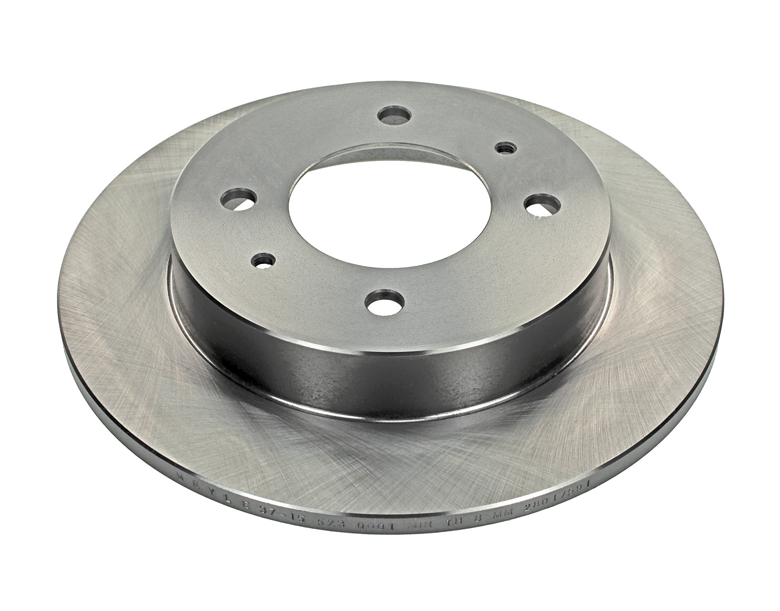 MEYLE Bremseskive 37155230001 bagaksel fuld 258mm 10mm for HYUNDAI
