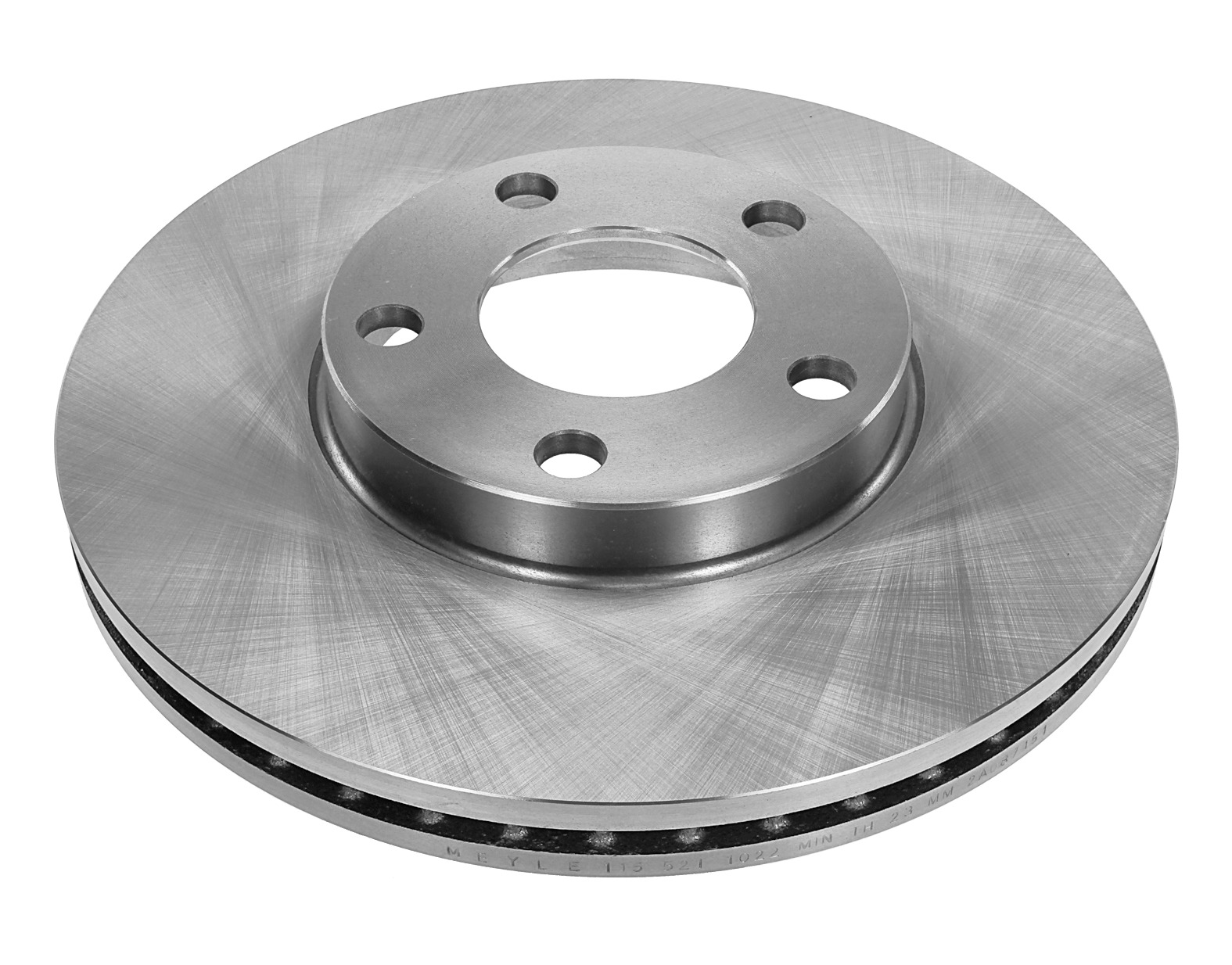 MEYLE Bremseskive 1155210031 foraksel ventileret 282mm 25mm for VW