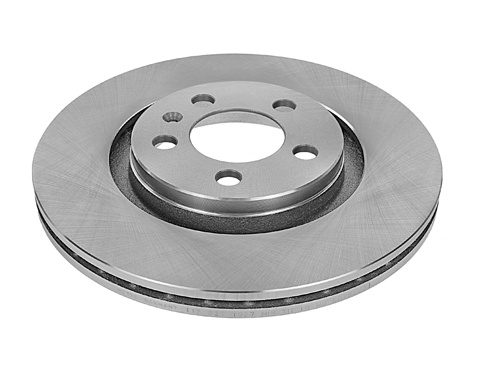 MEYLE Bremseskive 1155211027 foraksel ventileret 280mm 22mm for VW