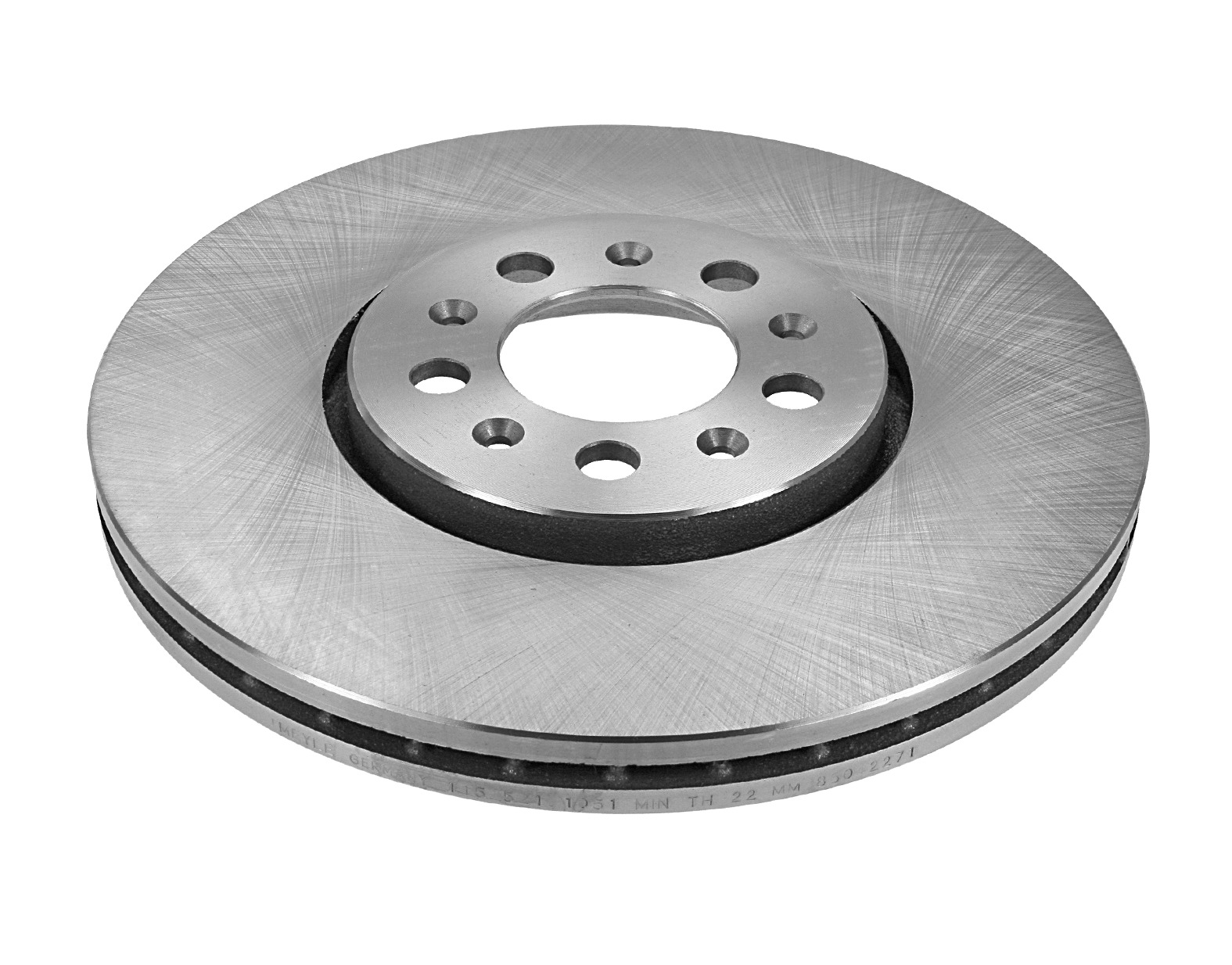 MEYLE Bremseskive 1155211051 foraksel ventileret 288mm 25mm for VW SKODA