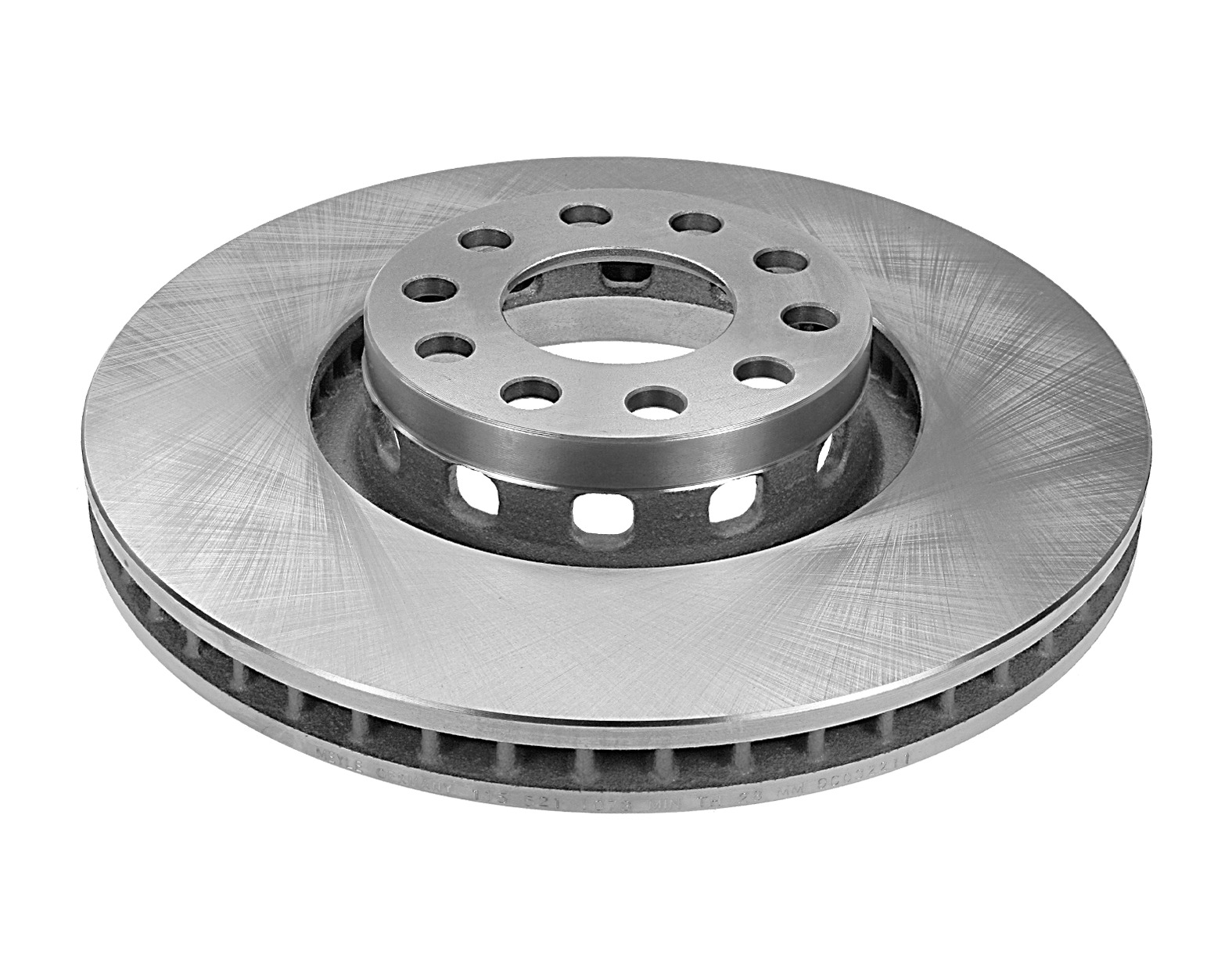 MEYLE Bremseskive 1155211073 foraksel ventileret 314mm 30mm for AUDI