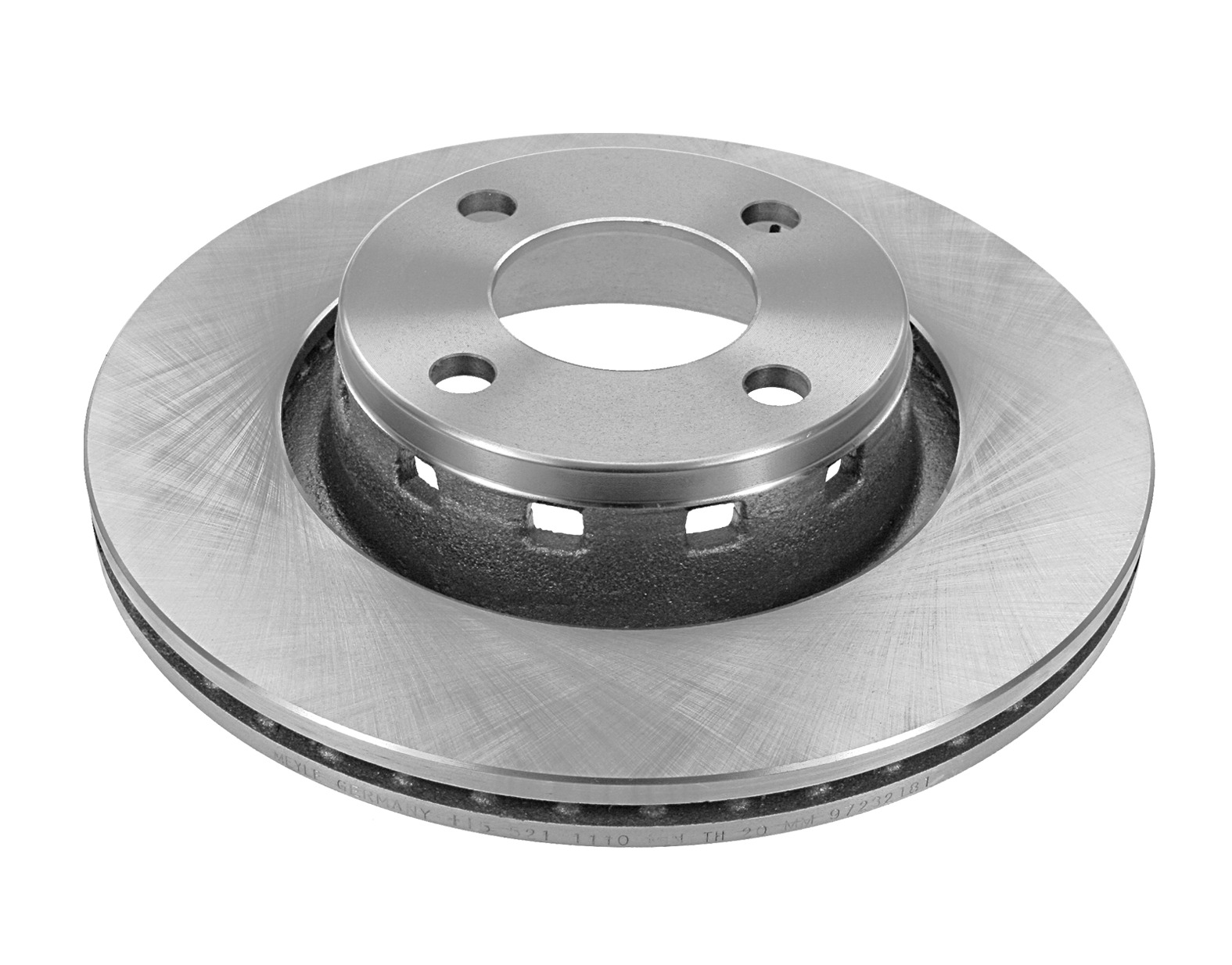 MEYLE Bremseskive 1155211110 foraksel ventileret 280mm 22mm for AUDI