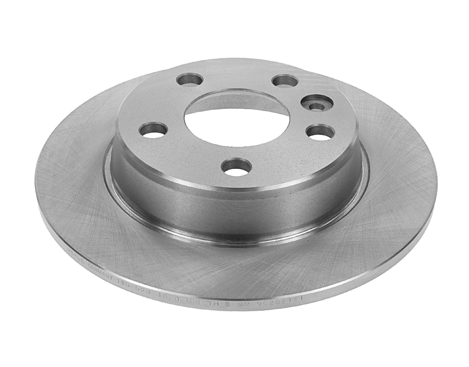 MEYLE Bremseskive 1155230014 bagaksel fuld 268mm 10mm for FORD VW