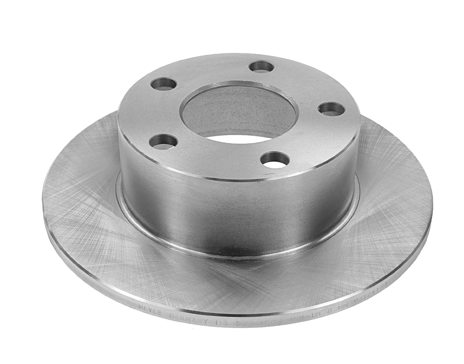 MEYLE Bremseskive 1155230015 bagaksel fuld 245mm 10mm for AUDI VW