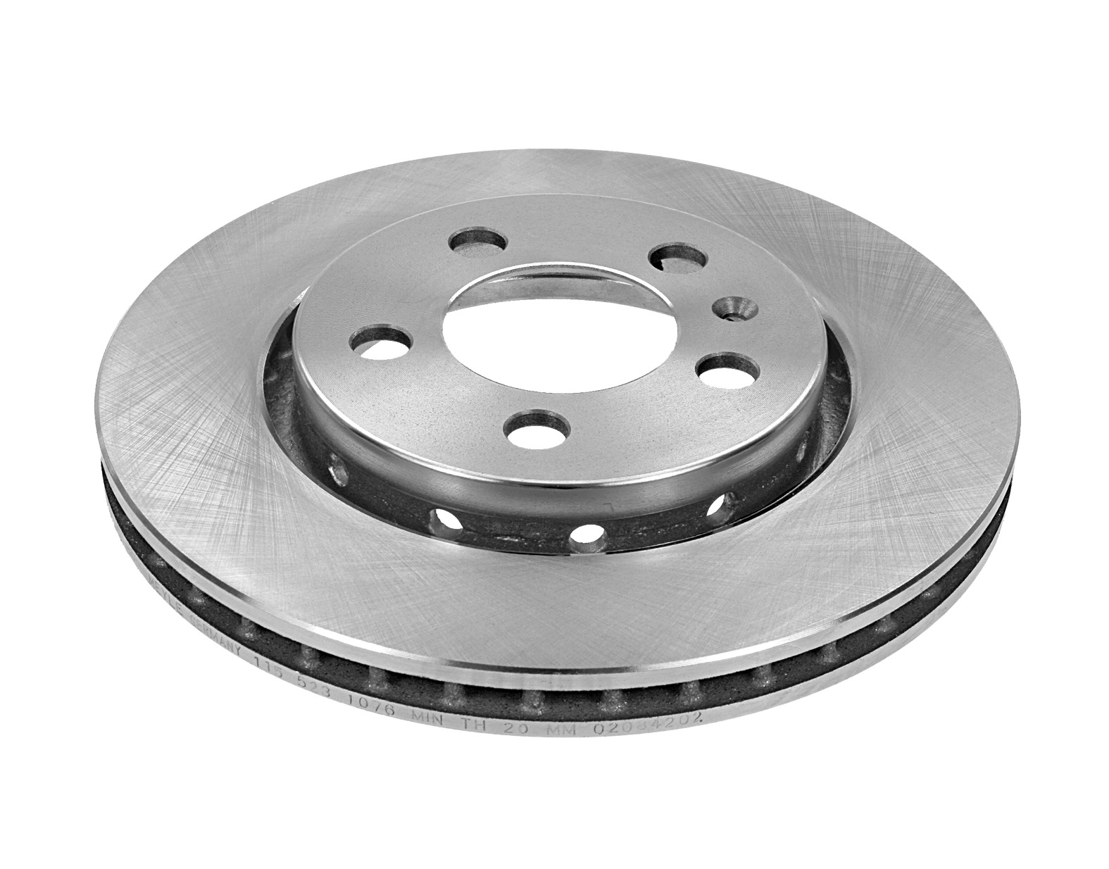 MEYLE Bremseskive 1155230022 bagaksel ventileret 256mm 22mm for VW AUDI