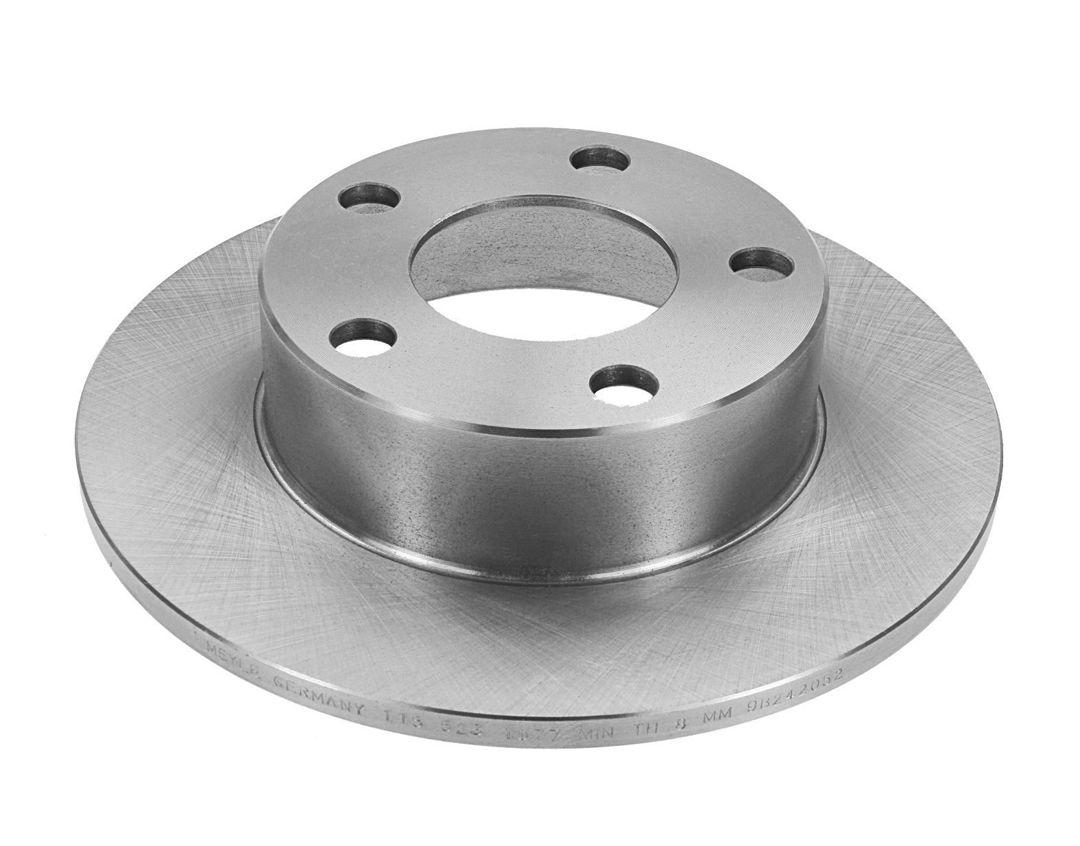 MEYLE Bremseskive 1155230023 bagaksel fuld 245mm 10mm for AUDI