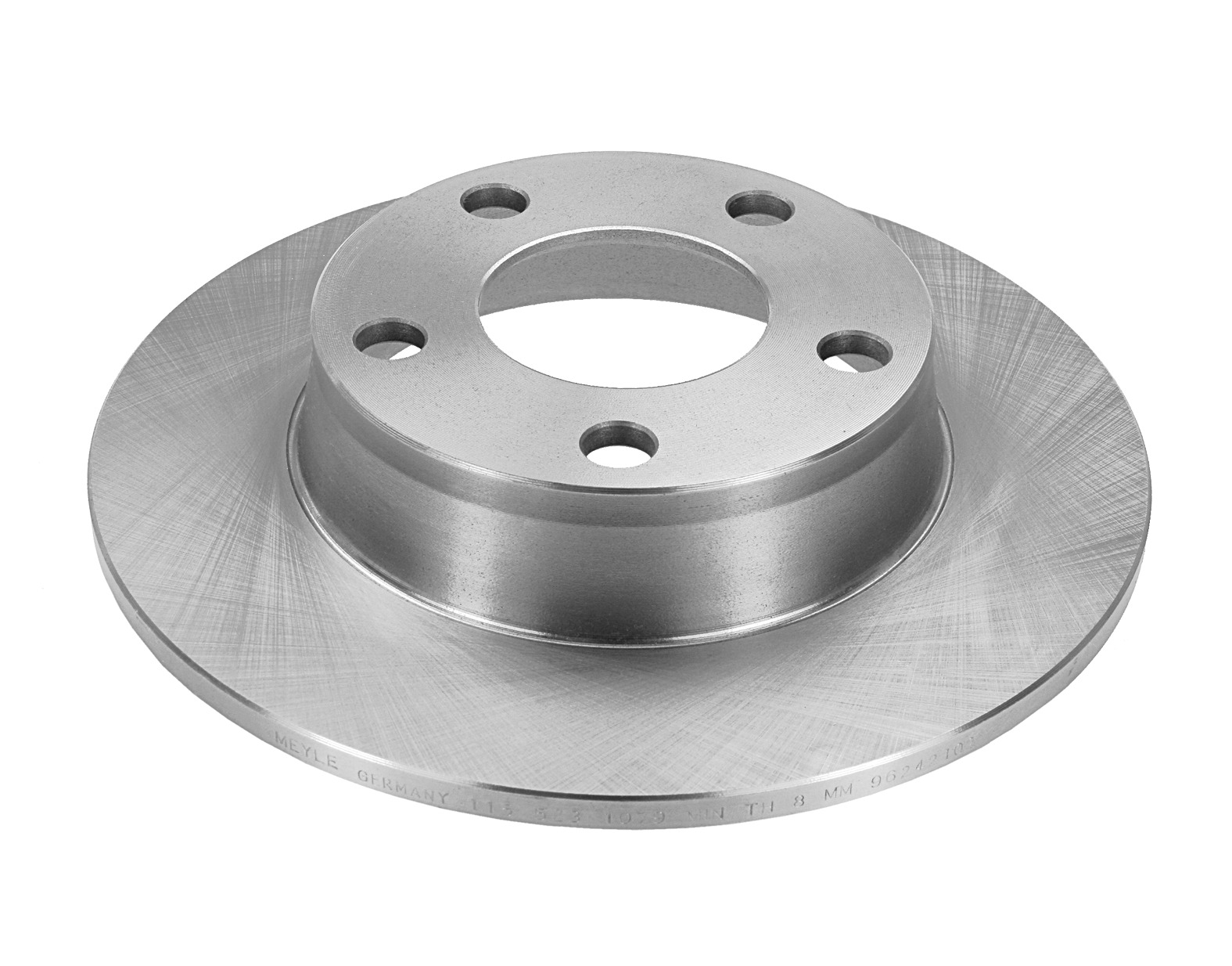 MEYLE Bremseskive 1155230024 bagaksel fuld 255mm 10mm for AUDI