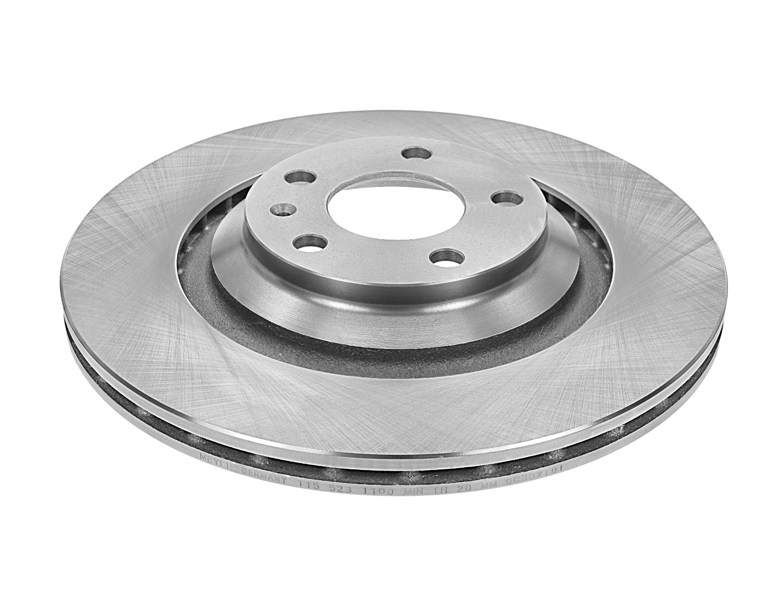 MEYLE Bremseskive 1155230028 bagaksel ventileret 330mm 22mm for AUDI