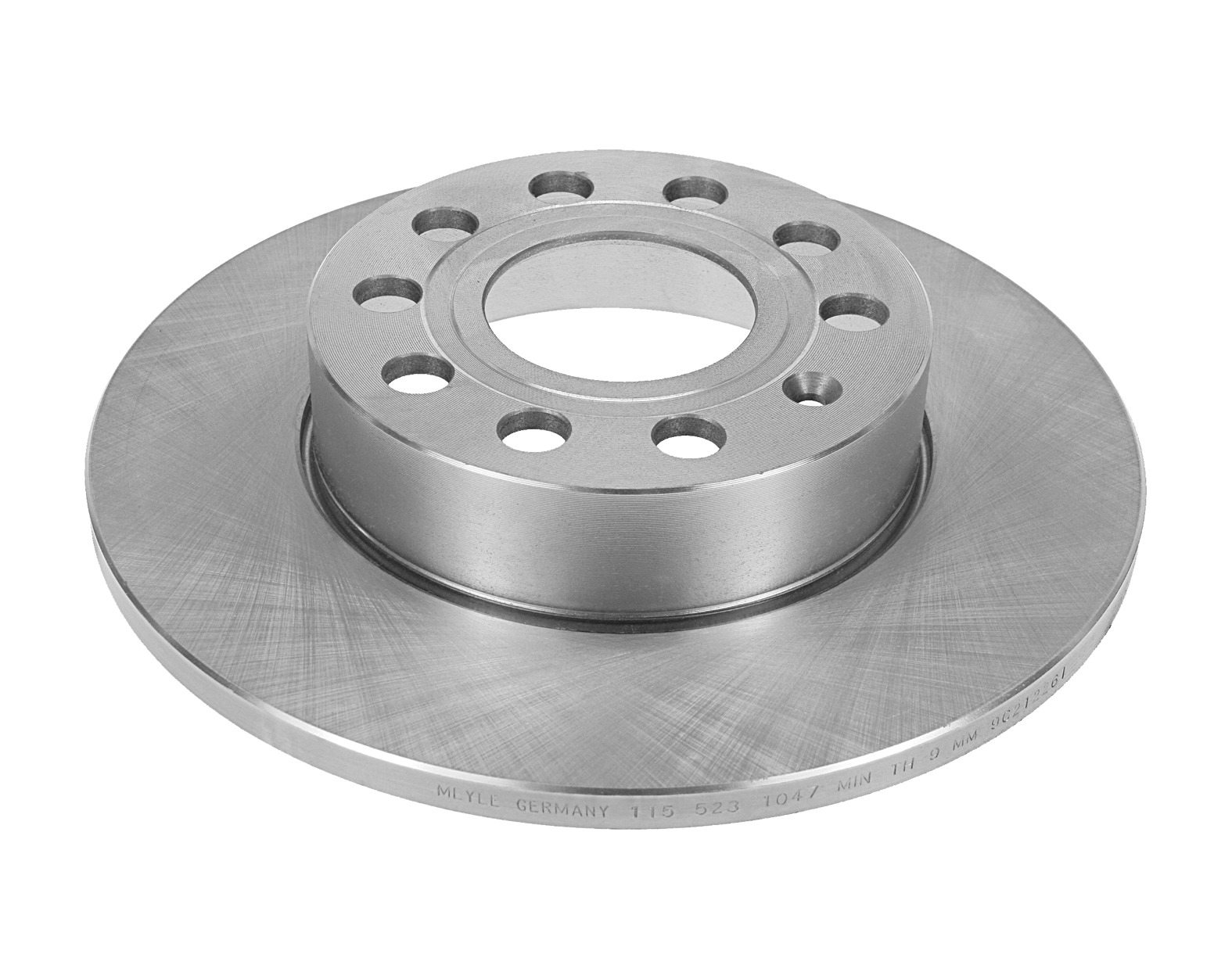MEYLE Bremseskive 1155230038 bagaksel fuld 257mm 12mm for VW