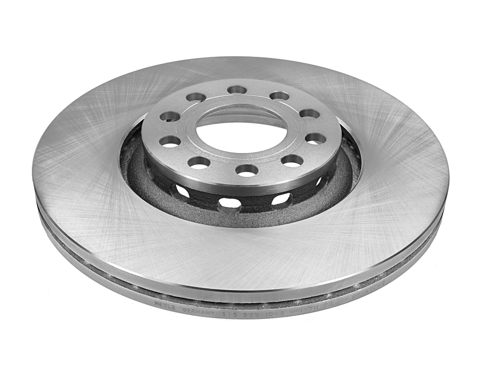 MEYLE Bremseskive 1155230039 foraksel ventileret 312mm 25mm for VW