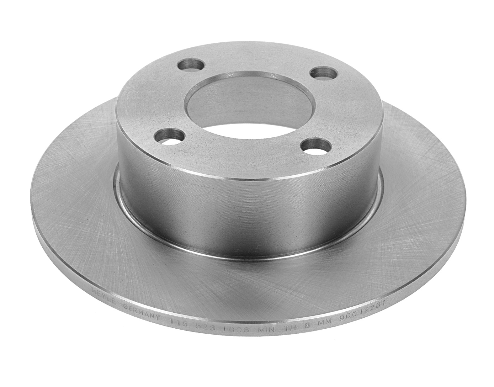 MEYLE Bremseskive 1155231006 bagaksel fuld 245mm 10mm for AUDI