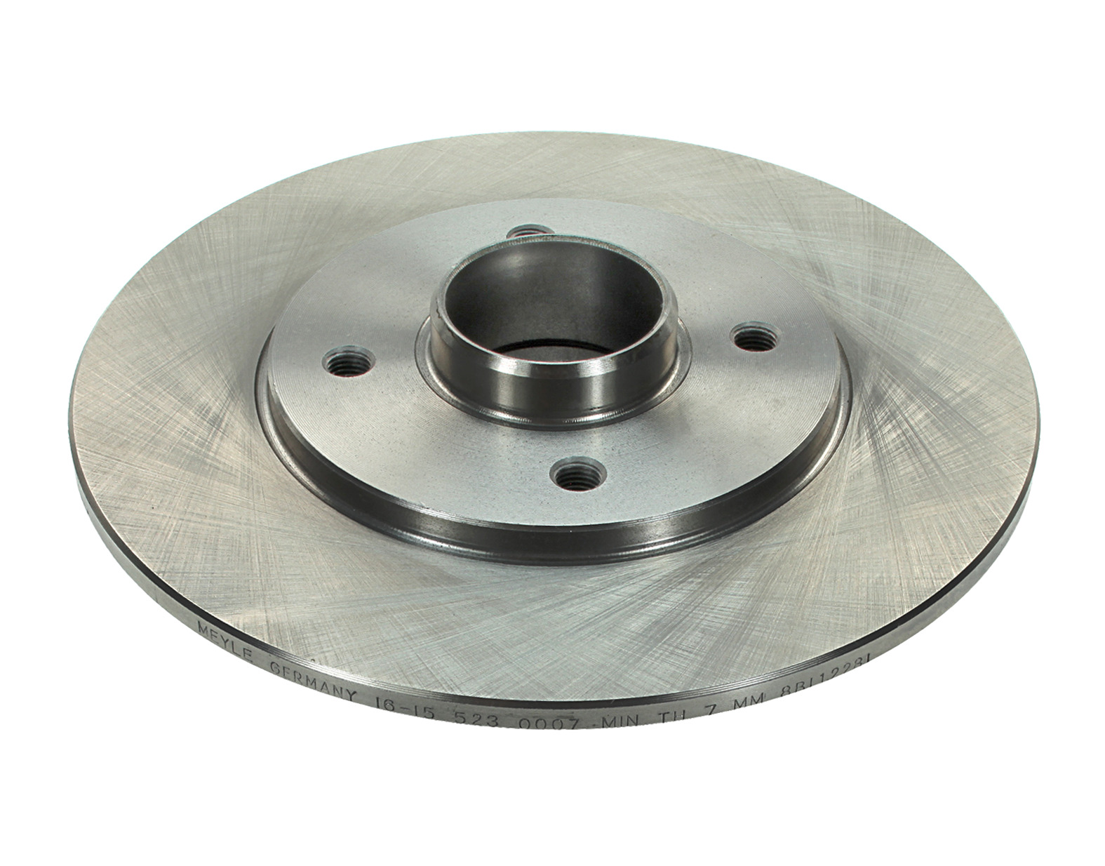 MEYLE Bremseskive 16155230007 bagaksel fuld 238mm 8mm for RENAULT