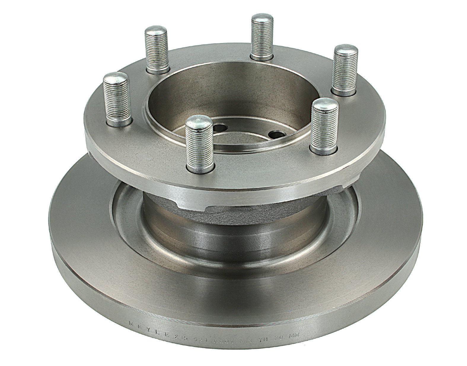 MEYLE Bremseskive 2155210009 foraksel fuld 290mm 22mm for IVECO